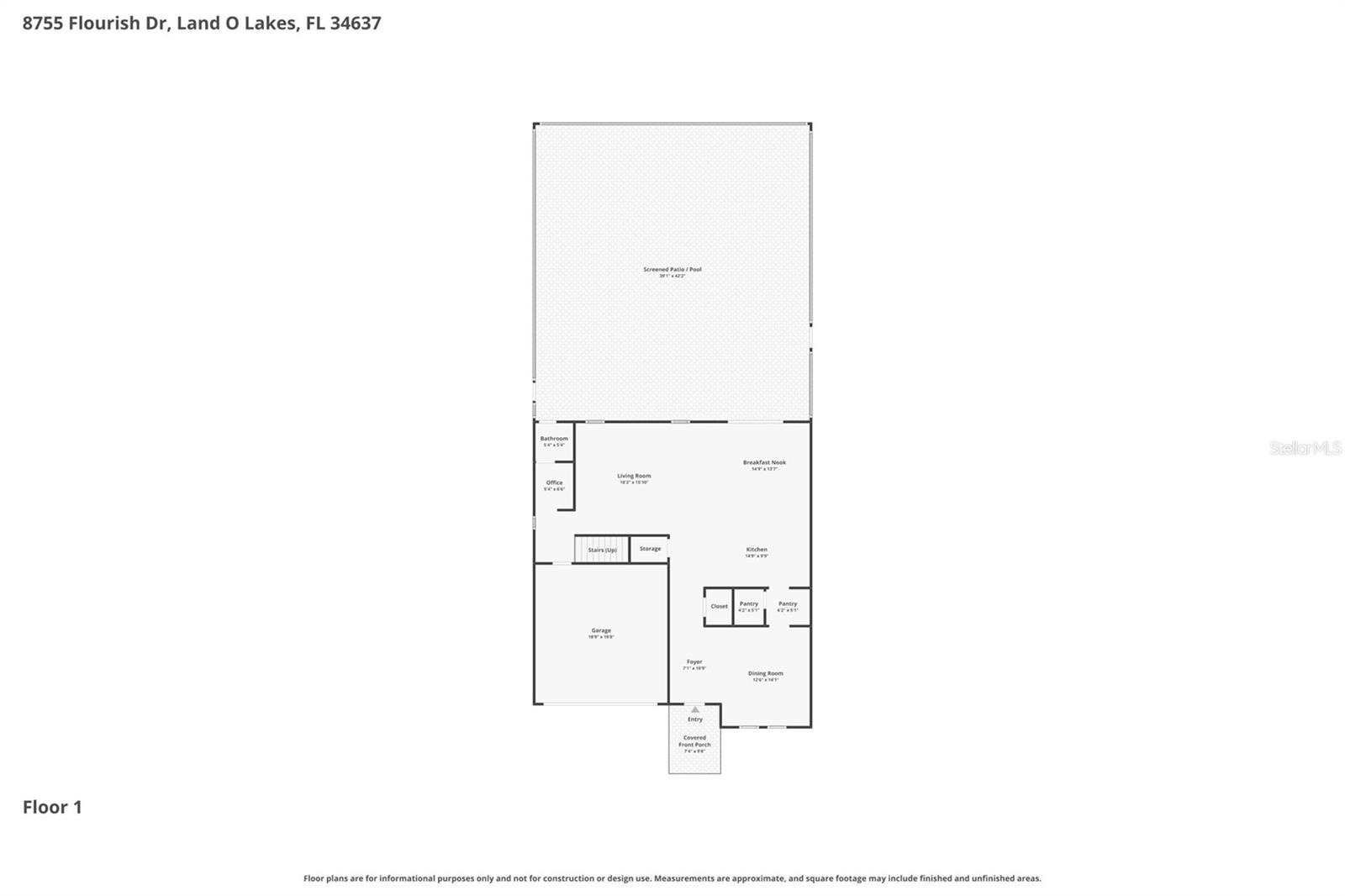 8755 FLOURISH DR, LAND O LAKES, FL, 34637