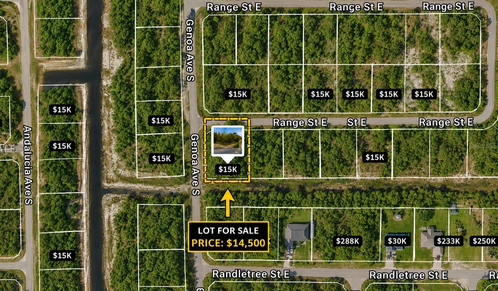 1106 RANGE ST E, LEHIGH ACRES, FL, 33974