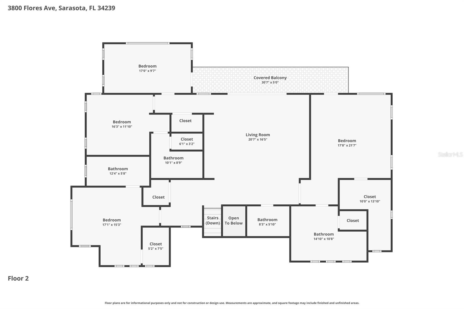3800 FLORES AVE, SARASOTA, FL, 34239