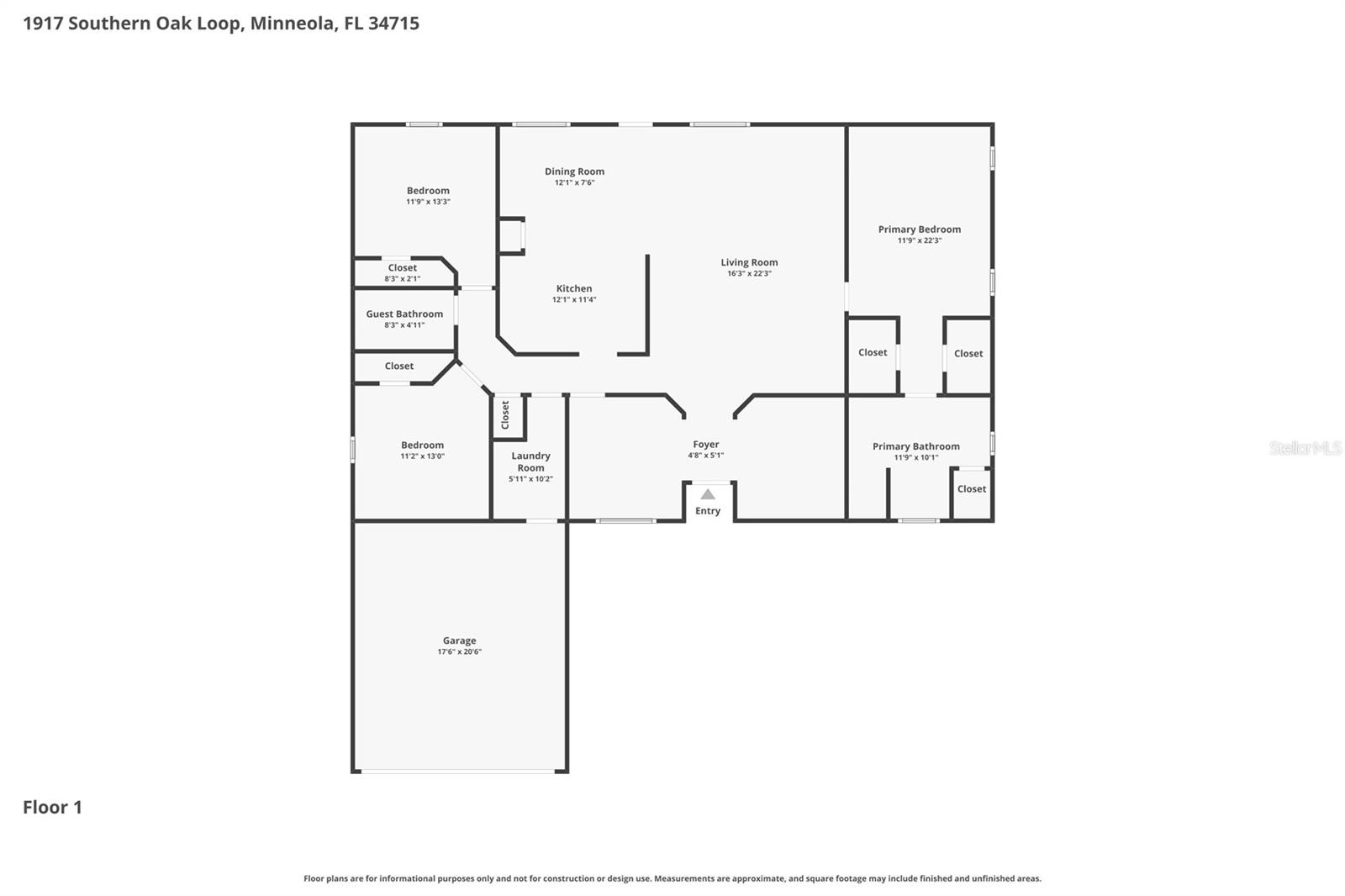 1917 SOUTHERN OAK LOOP, MINNEOLA, FL, 34715