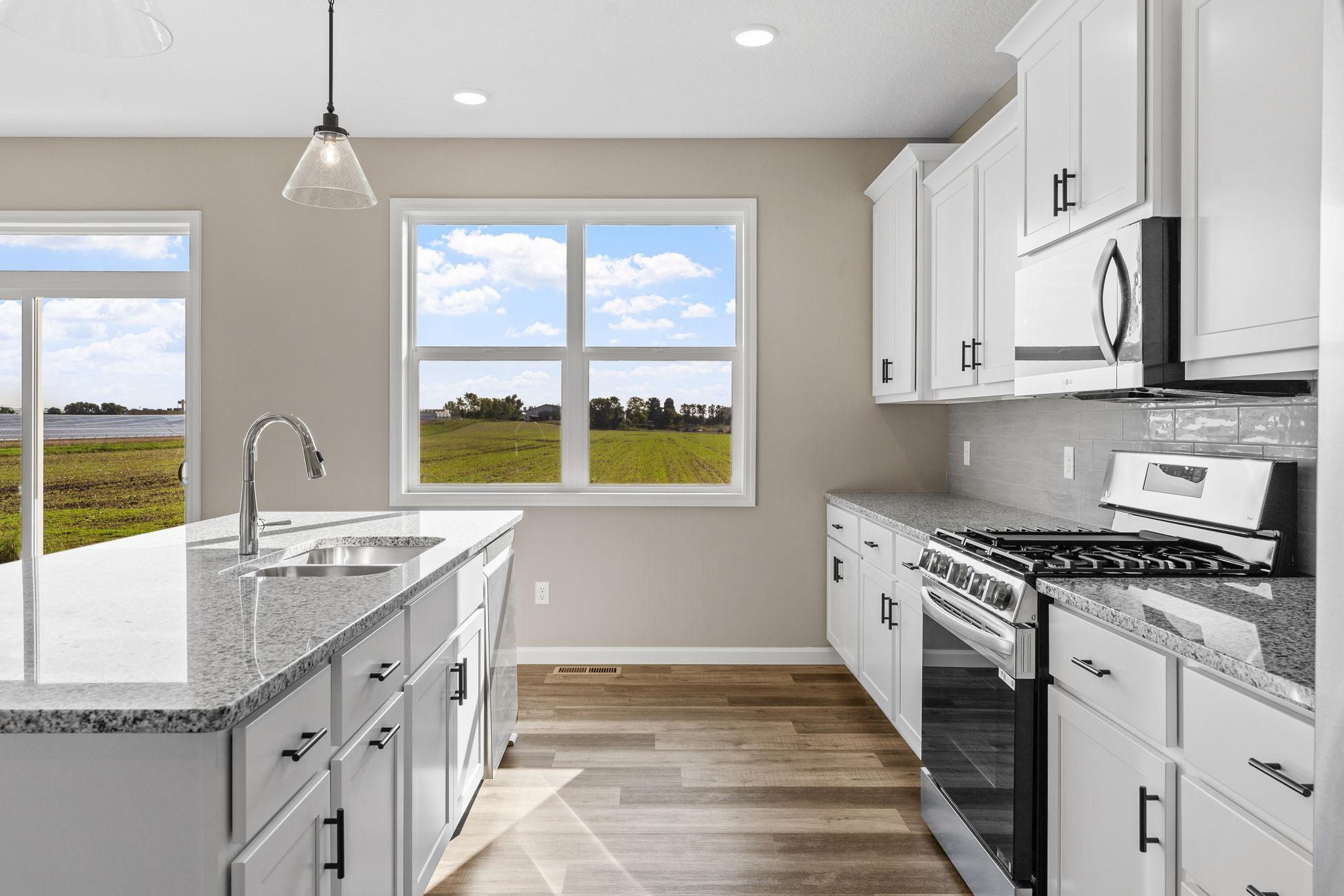 Photos of previously finished home