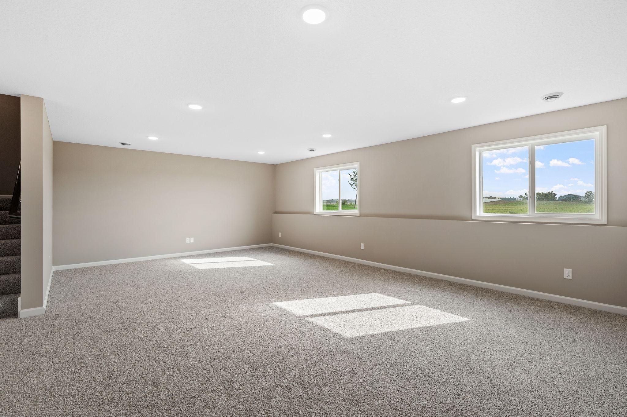 Photos of previously finished home