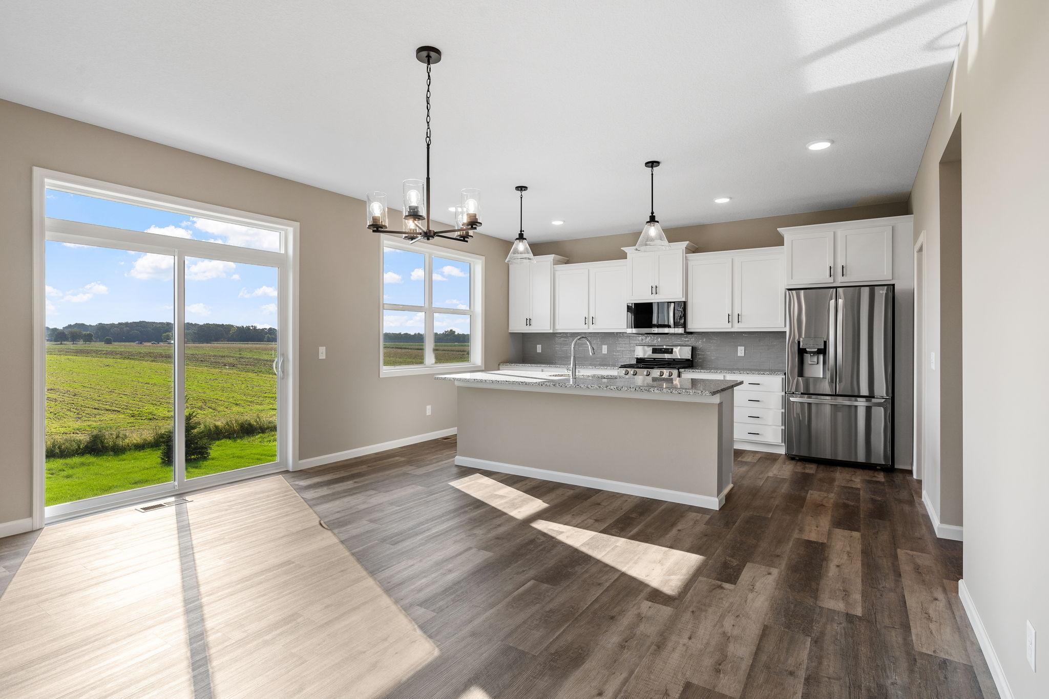 Photos of previously finished home