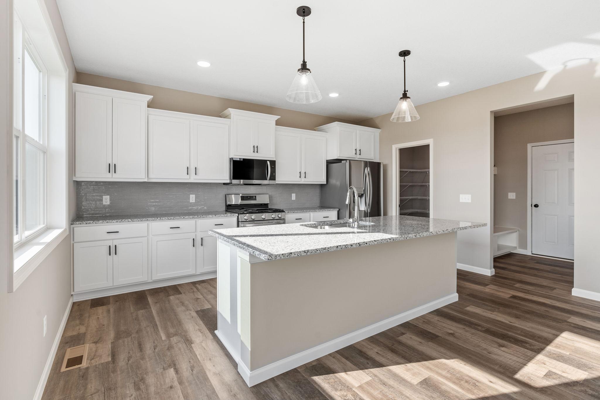 Photos of previously finished home