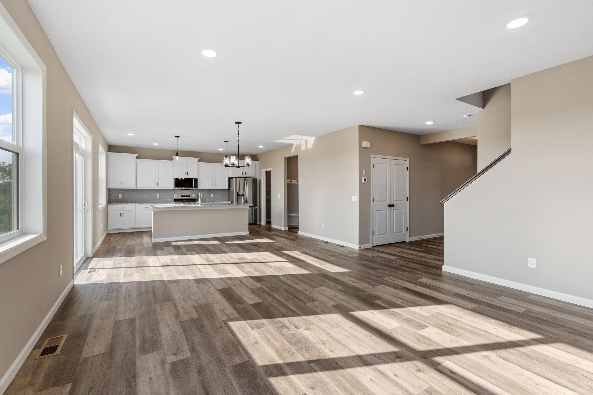 Photos of previously finished home