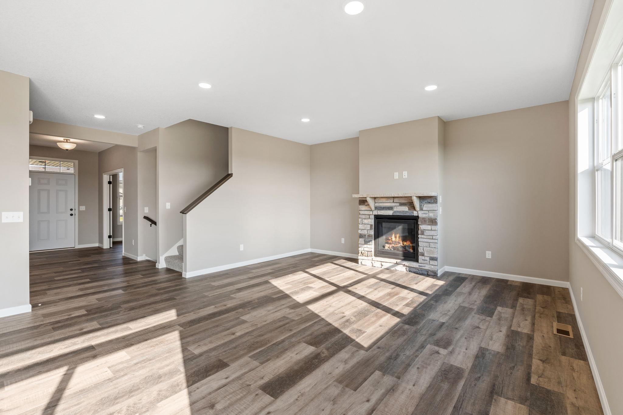 Photos of previously finished home