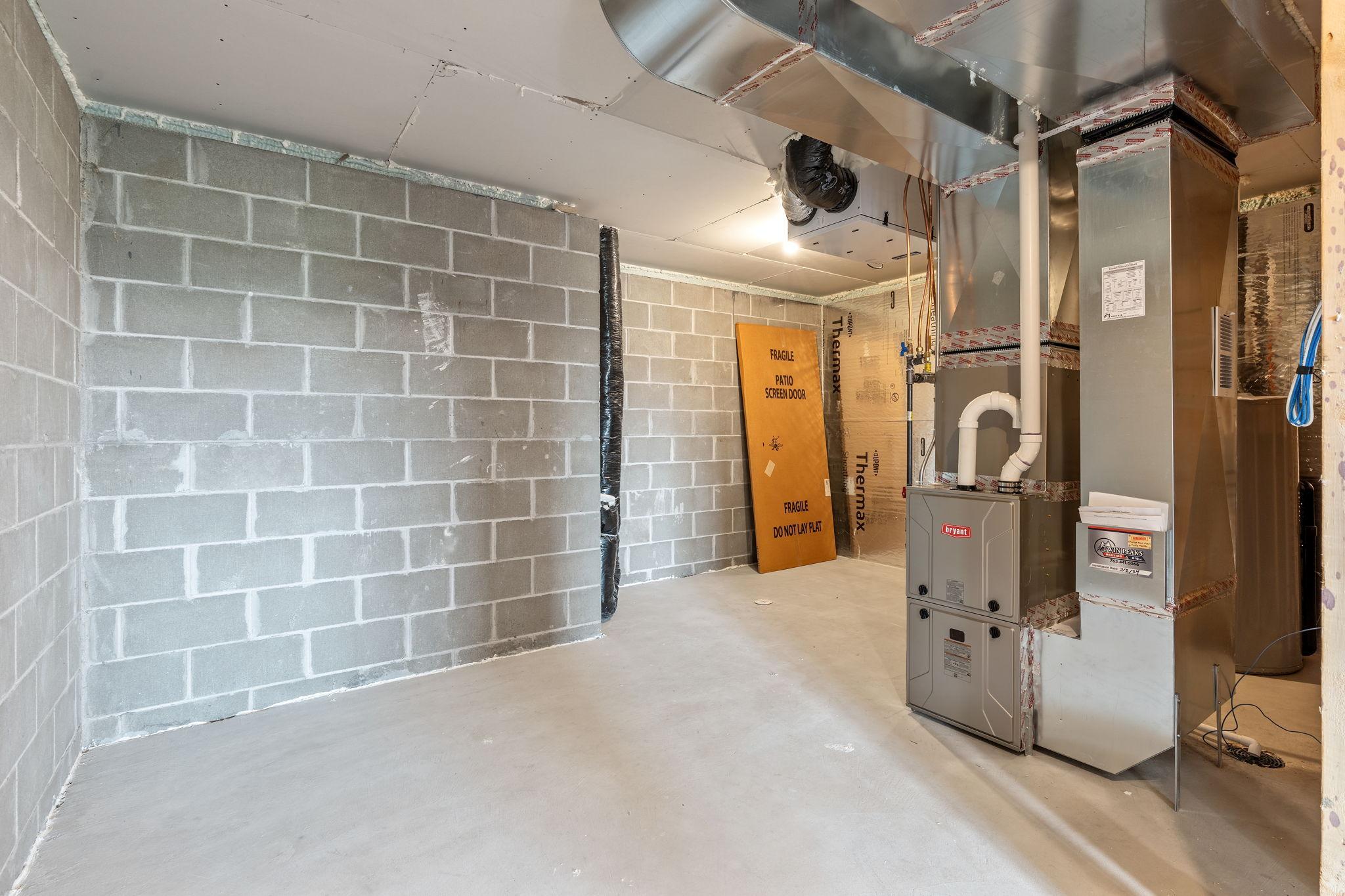 Photos of previously finished home