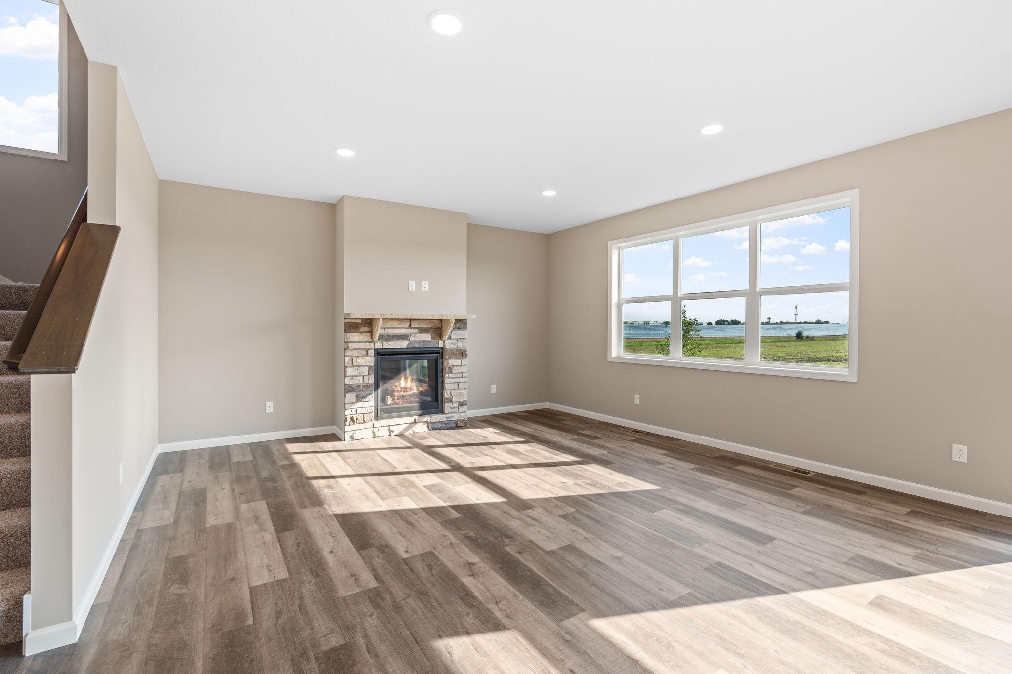 Photos of previously finished home