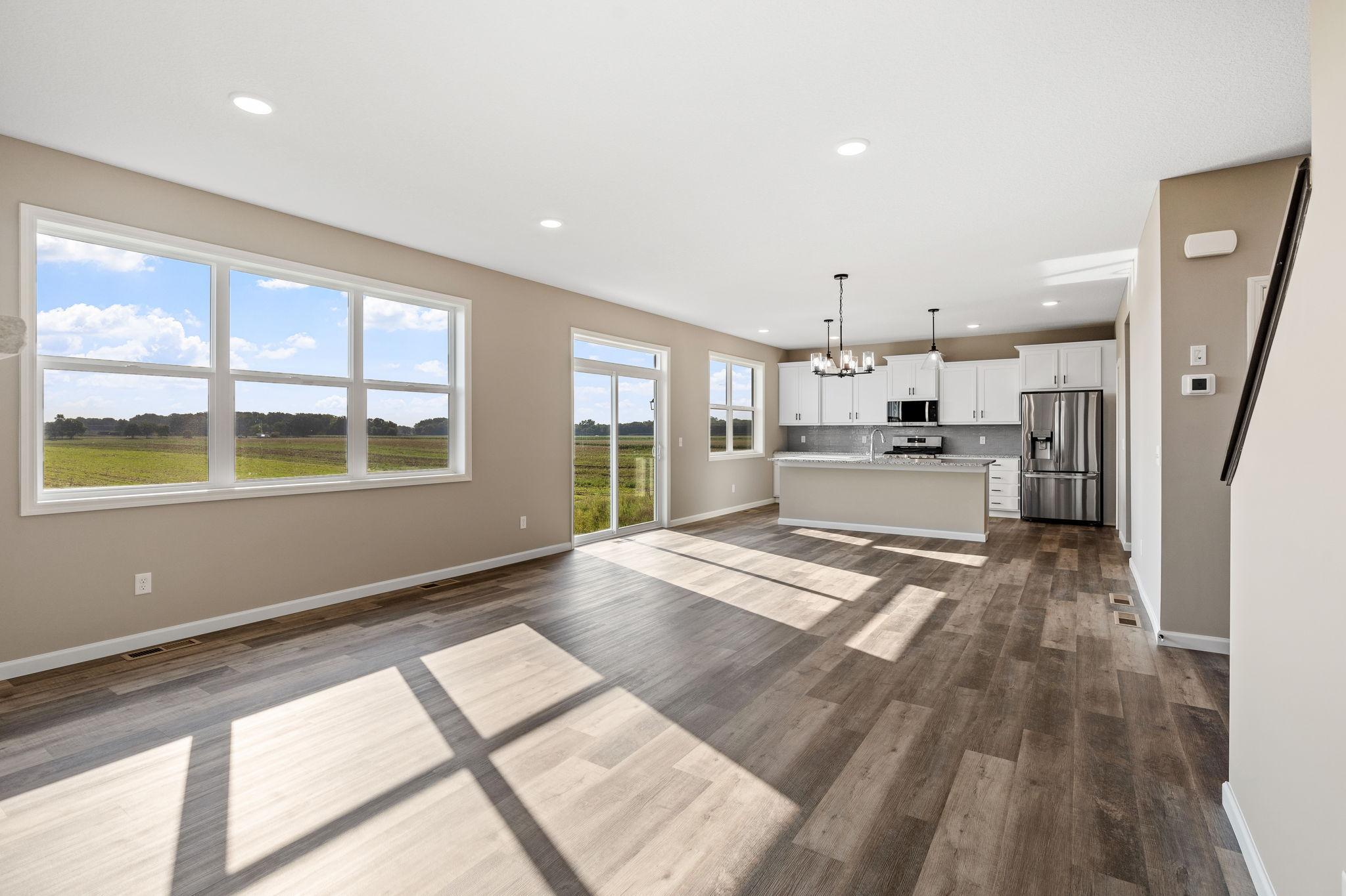 Photos of previously finished home