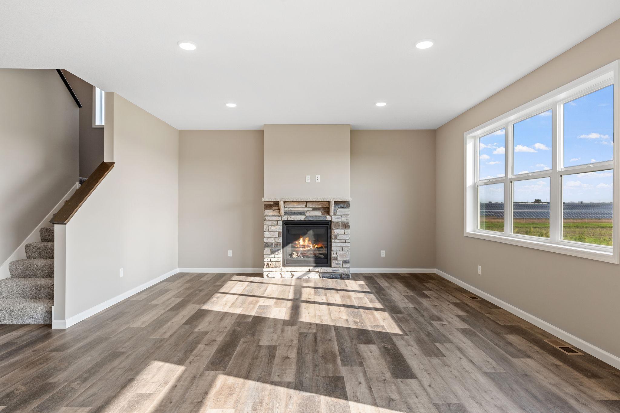 Photos of previously finished home