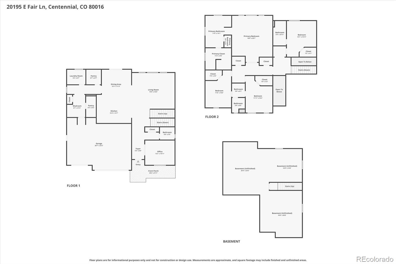 20195 E Fair Lane Centennial CO 80016 MLS #REC2223543 MLS #REC2223543 image #45
