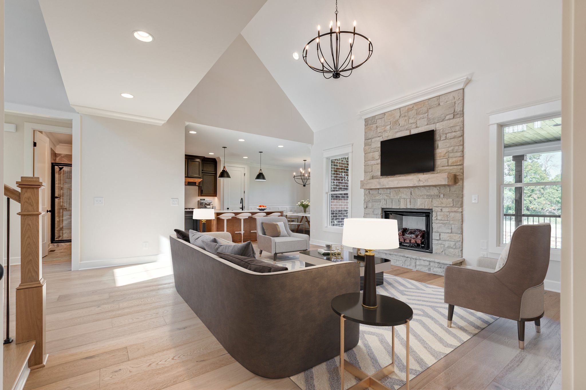 Please note that this property has been virtually staged. The furnishings and décor shown are for illustrative purposes only.