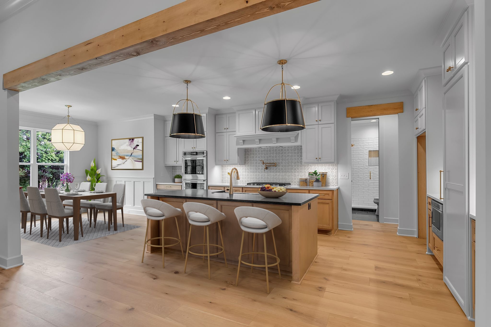 Please note that this property has been virtually staged. The furnishings and décor shown are for illustrative purposes only.