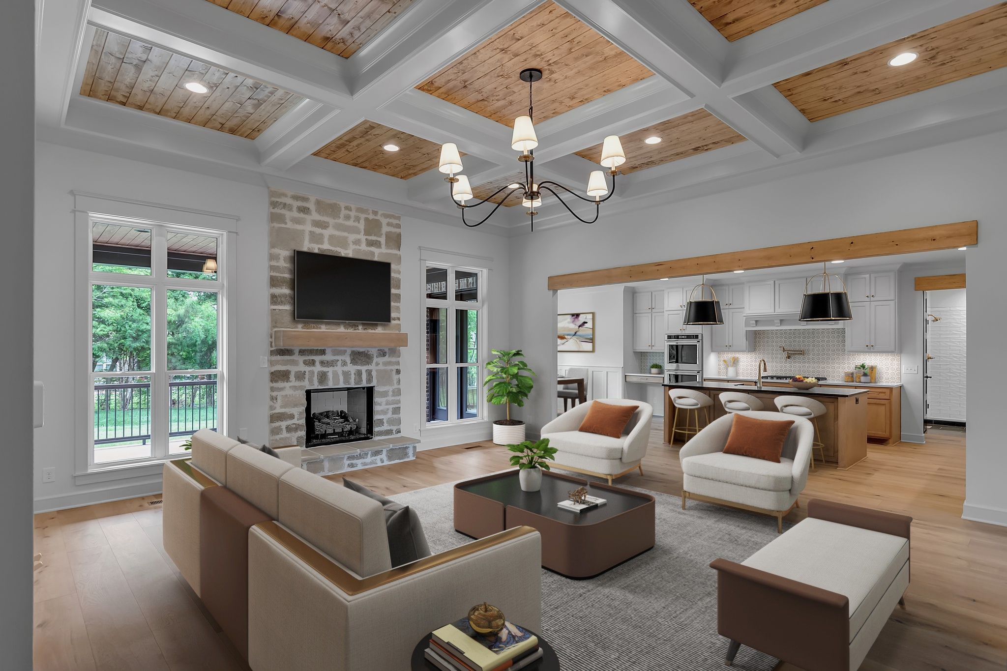 Please note that this property has been virtually staged. The furnishings and décor shown are for illustrative purposes only.