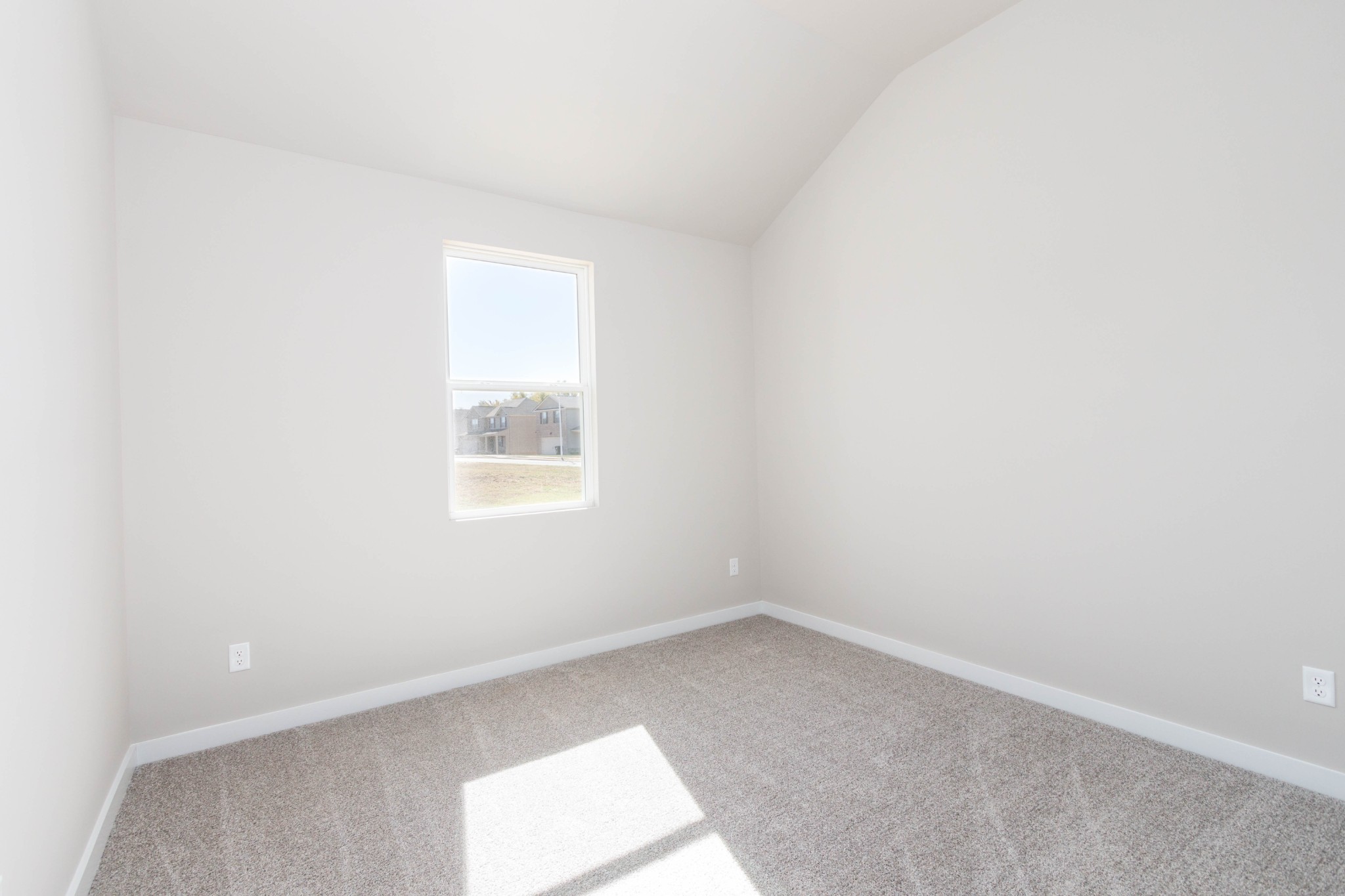 12-Ft x 11-Ft Bedroom #4 with Vaulted Ceilings. Pictures are of a similar floorplan that was built previously. Representation ONLY. Buyer/Buyer's Agent to verify selections.