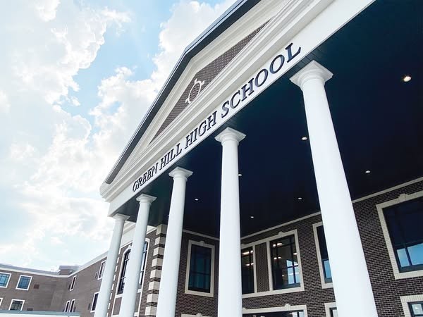 Saddle Ridge is approximately 1 mile from Green Hill High Scool