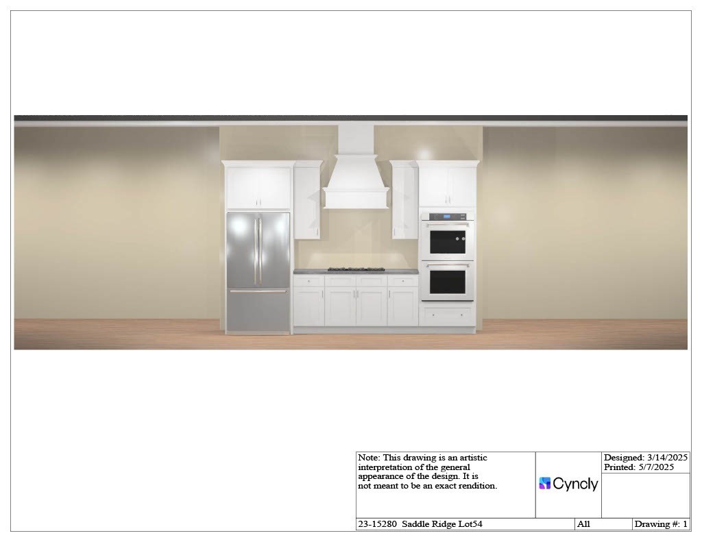 Example of the type of design features available for this home.