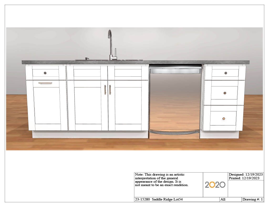 Example of the type of design features available for this home.