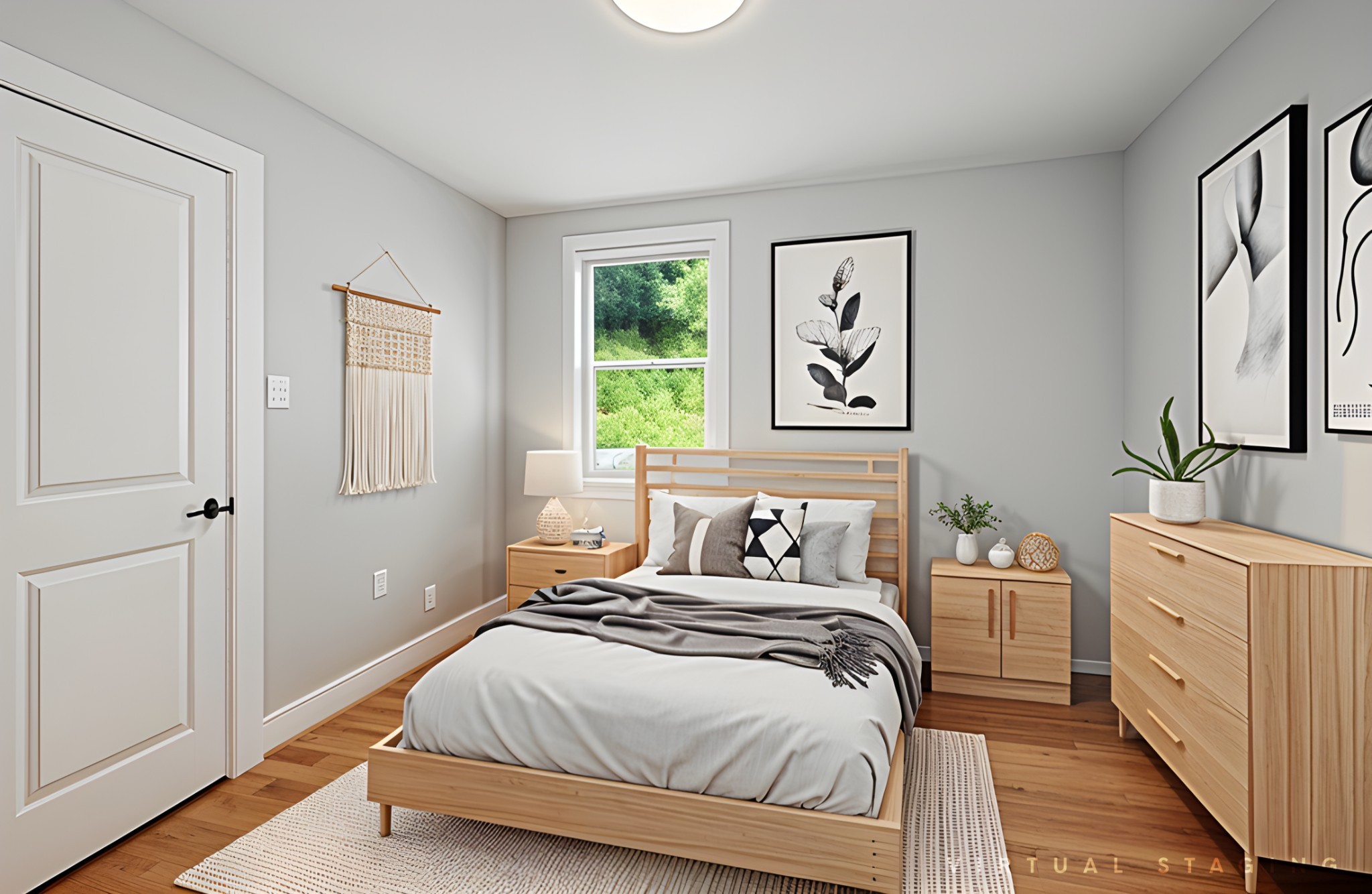 3rd Bedroom - Virtually Staged