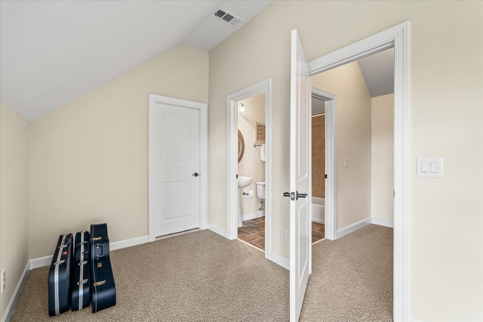 3rd floor space, with door that leads to large walk in storage or expansion possibility