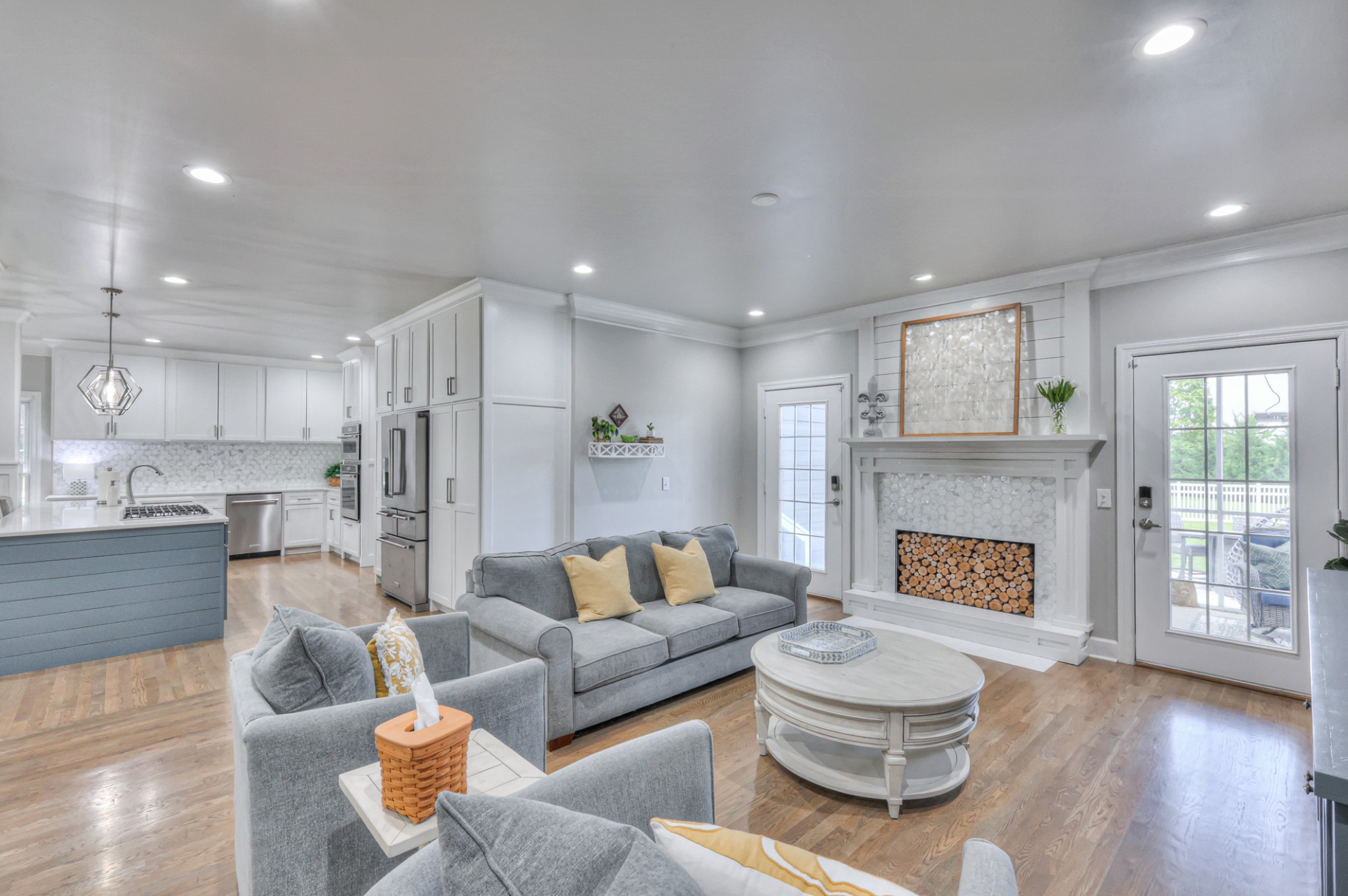 Designer family room