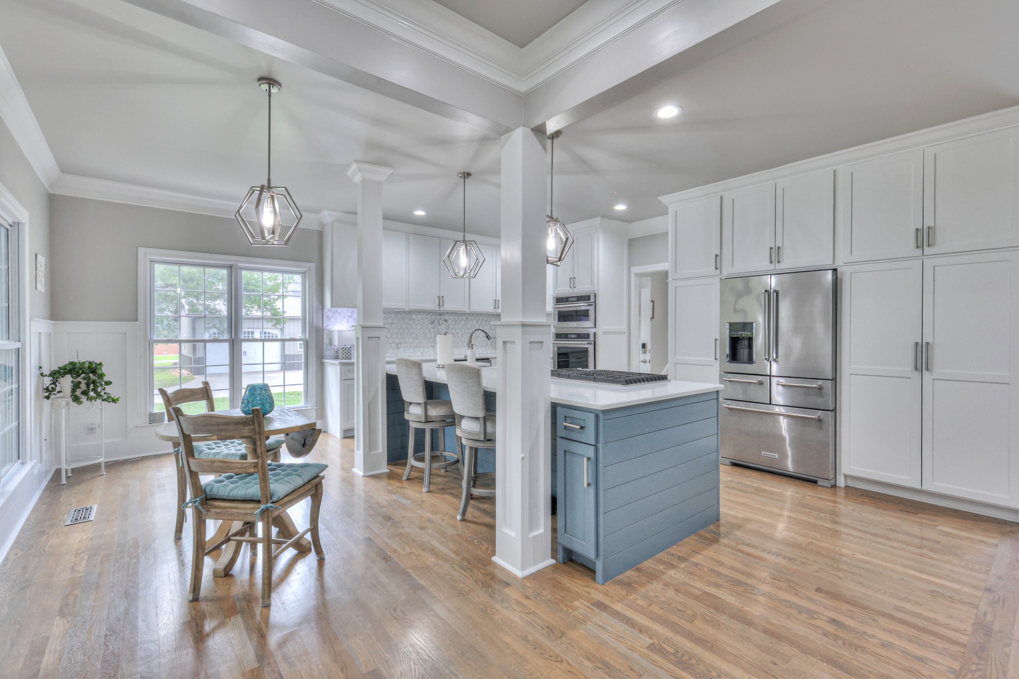 First look at the chef's kitchen