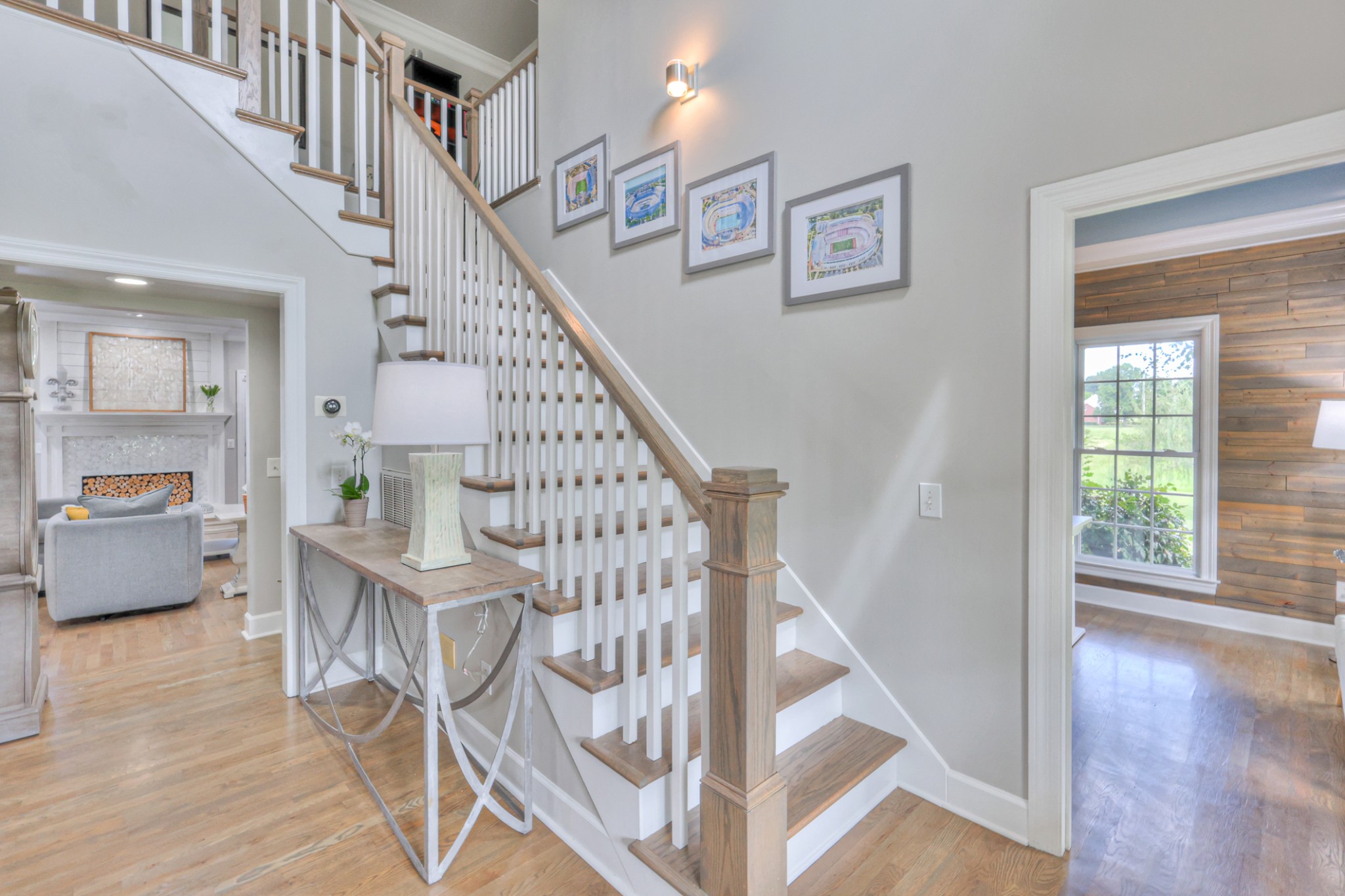 Another view of the staircase