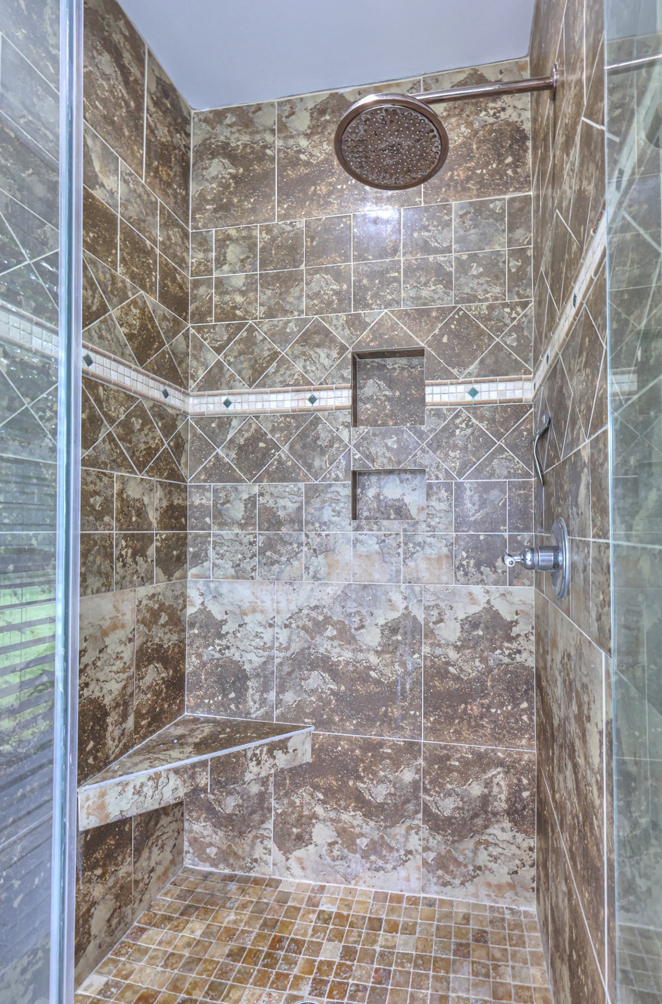 Very high end rain shower head