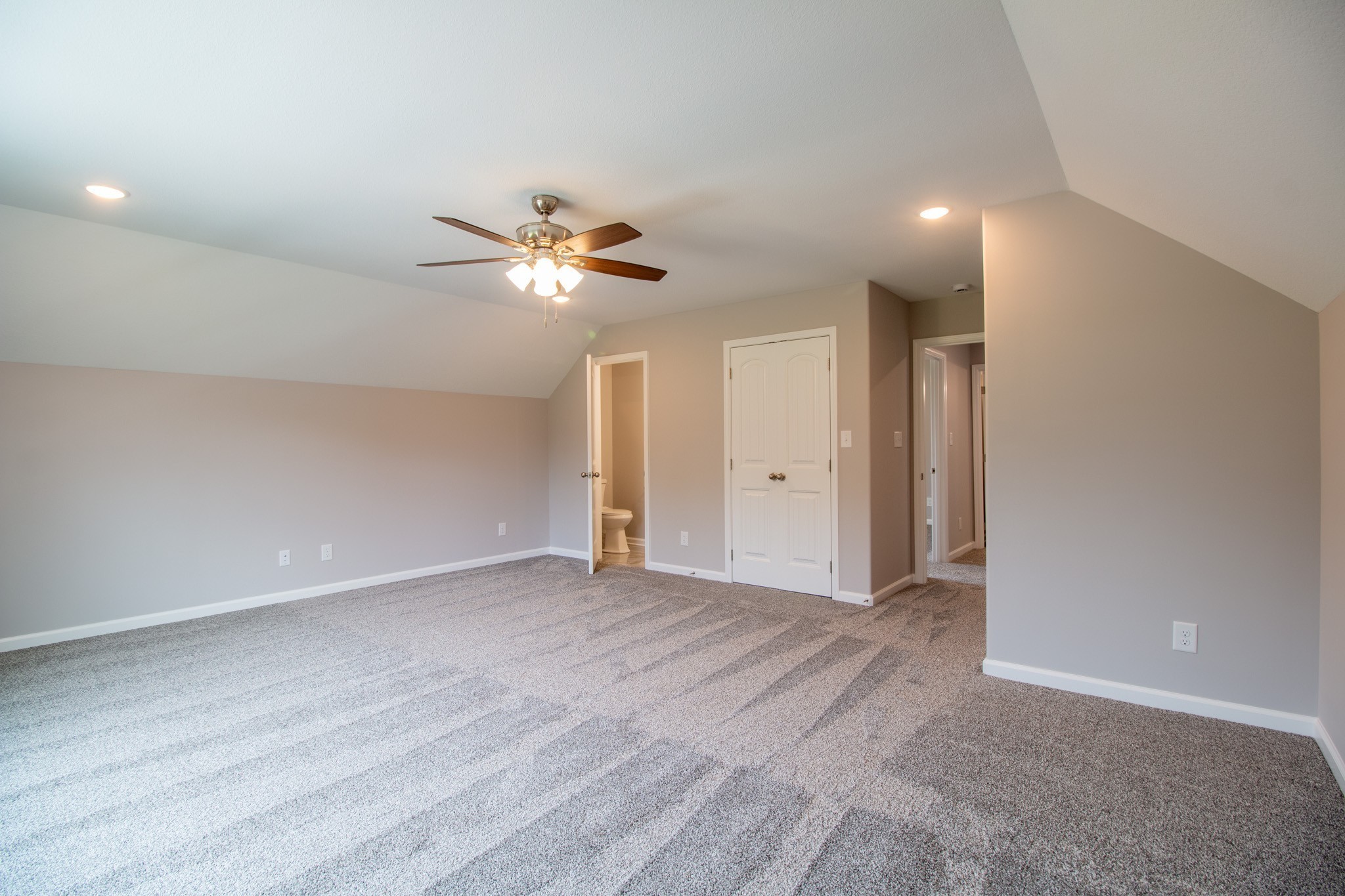 Another View of the Bonus Room/ 5th Bedroom with a Half Bath and a Closet!!