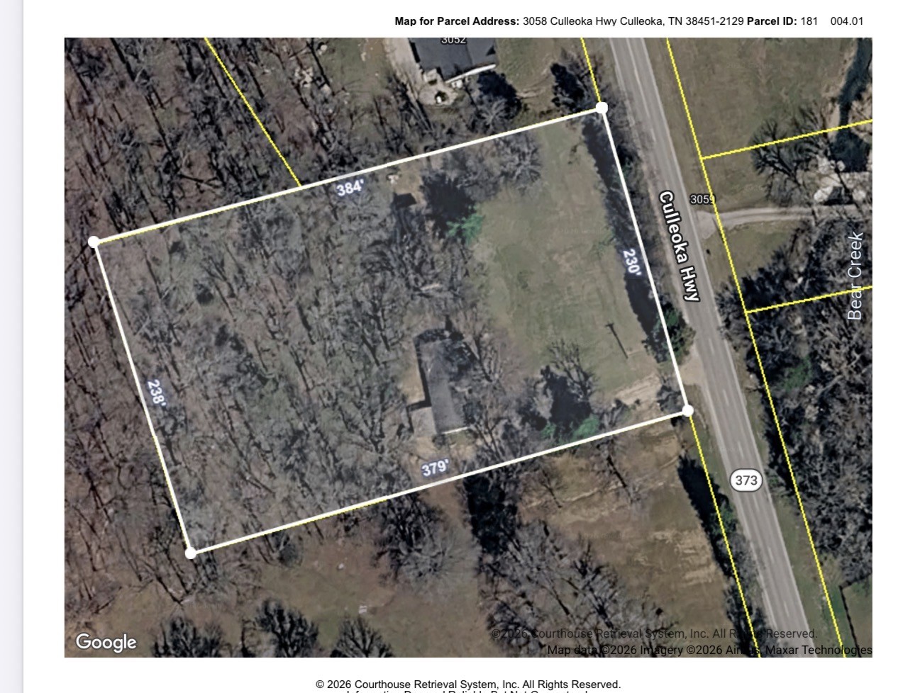 3058 Culleoka Hwy, Culleoka, TN 38451