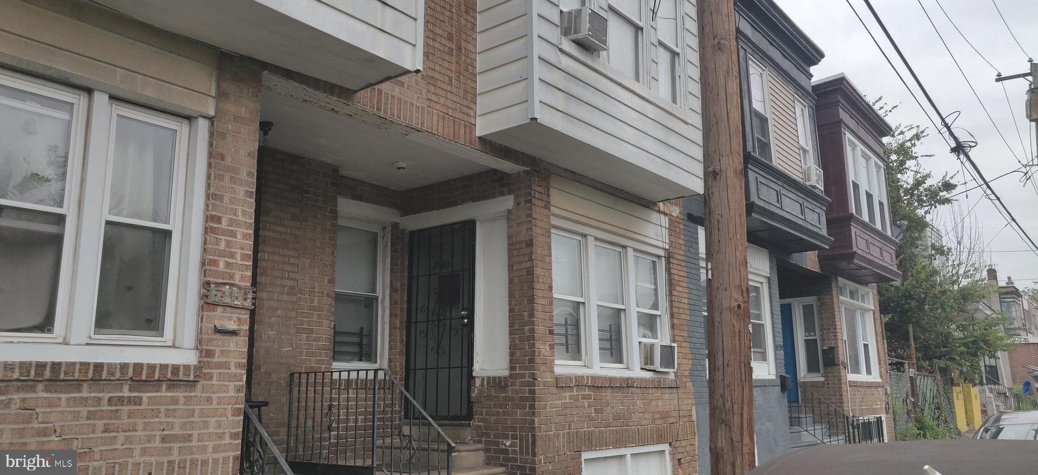 Great income producing rental Portfolio - 3 Bedroom 1 Bathroom property in Philadelphia. Houses in good condition. This one is vacant. All other occupied properties will be sold with tenants in place.  All offers will be presented and must be in writing with proof of funds attached. This is part of a 31-property package and is being sold in AS-IS condition. Proof of funds required and 72 hours notice is preferred to show a larger sample of the houses. Listing Agent has long standing experience with pre-foreclosures. It is highly recommended but not required buyer use Surety Abstract for title for ease of closing.