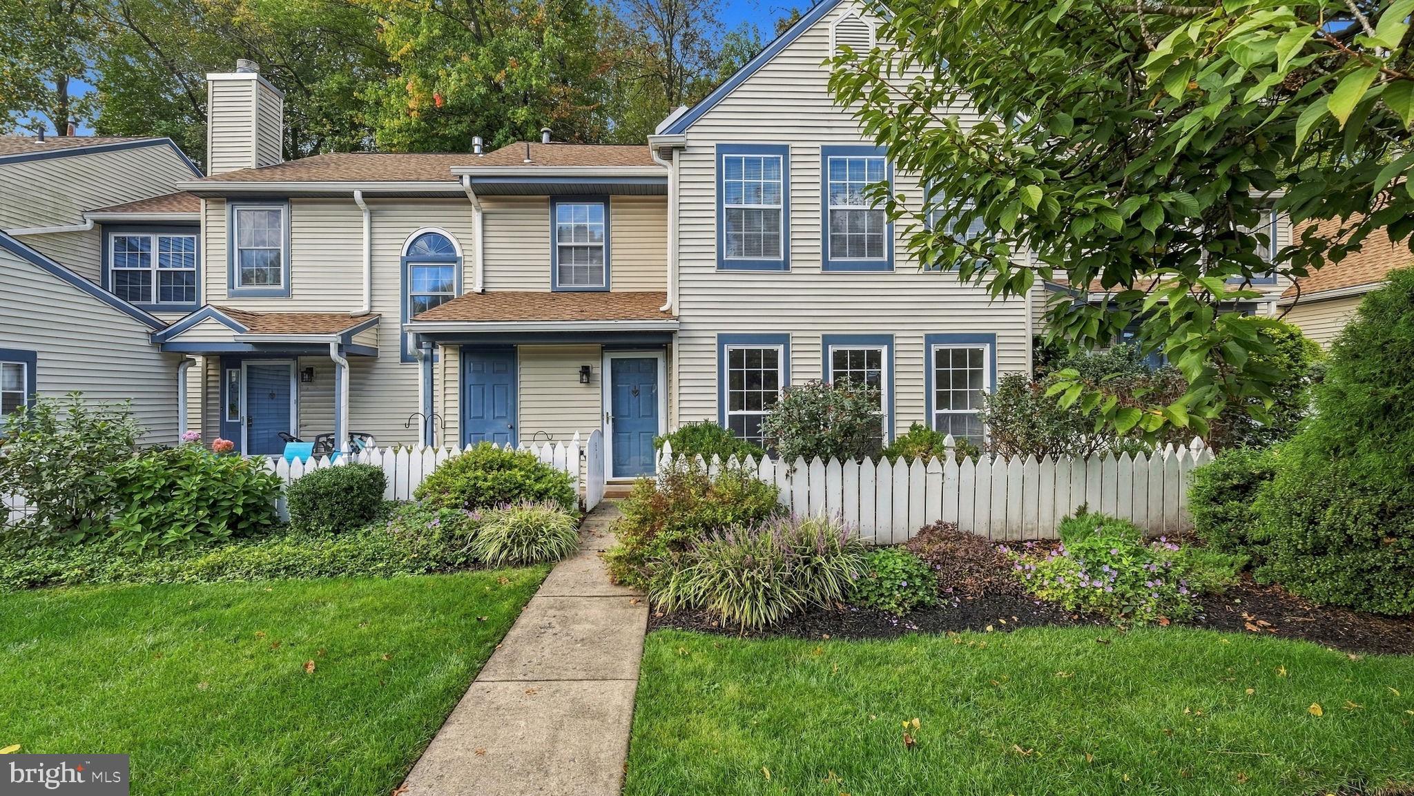 Welcome home to 574 Frassetto Drive, where the big-ticket items are already done! The roof and HVAC are both brand-new as of 2025, and the stairs and upstairs hallway just got fresh new carpet. This 3 bedroom, 2.5 bath Huntingdon Brook townhome is move-in ready and waiting for its next owner.Step through the fenced front courtyard into a light-filled living room with three big front windows and crown molding. The dining room's tray ceiling flows right into the family room, where a tile-surround fireplace with a rustic wood mantel sets the scene for cozy nights in. The kitchen has crisp white cabinets and recessed lighting, and big windows look right out to the deck. Wood-look plank flooring runs through the entire main level and all three bedrooms. An updated powder room and a roomy under-stair storage closet round out the first floor.Head upstairs to the primary suite, complete with a walk-in closet and a spacious private bath with tile floors and a glass-door shower. Two more bedrooms share a full hall bath, and second-floor laundry means no more hauling baskets up and down the stairs.Out back, your private deck looks out over the trees, the perfect spot for morning coffee or unwinding at the end of the day. There's parking for two in the driveway, and Huntingdon Brook gives you a community pool and tennis courts right in the neighborhood. Add in the Centennial School District and quick access to shopping and major commuting routes, and this one checks every box. Schedule your showing today!