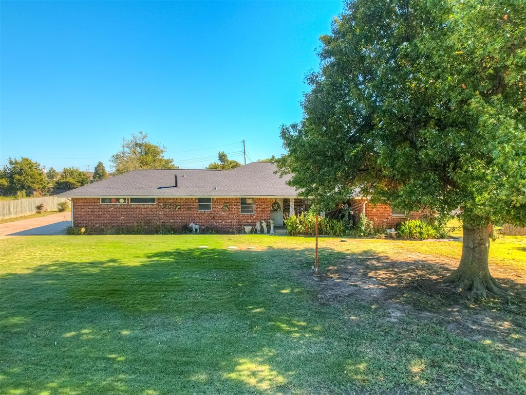 Welcome to 525 Brookside Terrace! This roomy ranch-style home sits on over half an acre. Nestled at the end of a quiet cul-de-sac with no HOA, this property offers that rare mix of space, privacy and convenience.

Inside, you’ll find over 2,300 square feet with 4 bedrooms and 2 full baths, including a flexible front bedroom that could be easily converted back into an office or study. The floor plan features spacious gathering areas, a gas fireplace and a classic 1960s ranch home vibe ready for your personal touch.

Outside, there’s room to park an RV, add a workshop, add a garden or simply enjoy the extra space. The roof installed in 2025 roof adds peace of mind, and the wide driveway and big backyard deliver that “country-in-the-city” feel that’s hard to find.

Located in Moore Schools and just minutes from I-35, shopping, dining, parks, community amenities, places of worship and major employers with quick access to downtown OKC, Tinker Air Force Base, and Will Rogers International Airport, this home blends comfort, flexibility, and potential all in one inviting package.