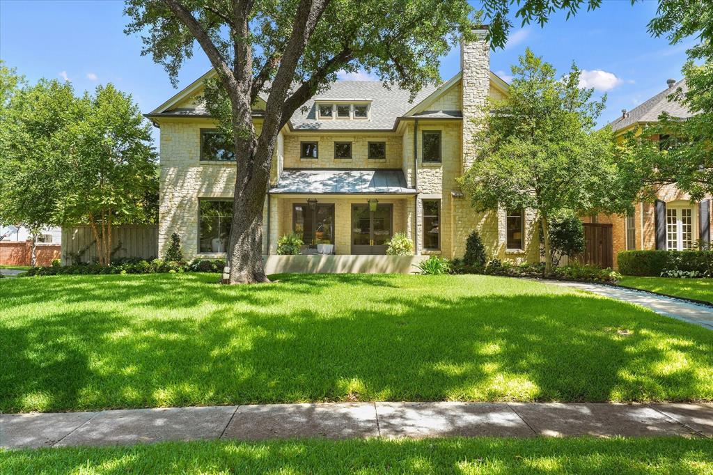 Experience effortless luxury situated on a corner lot in the Fairway. Extensively remodeled in 2023, 3840 Marquette Street is a beautifully appointed three-story residence that blends timeless architecture with sophisticated modern living.The redesigned kitchen opens to the family room and features custom Bentwood cabinetry, a Thermador appliance package, two dishwashers and two sinks. At the heart of the home, a wall of sliding glass doors vanishes, opening the expansive living room to the covered patio and resort-style pool.Retractable screens, ceiling fans, infrared heaters and a double-sided fireplace make the covered patio a comfortable extension of the home throughout much of the year. The seamless transition between the interior and outdoor spaces creates an inviting setting for quiet evenings and larger gatherings.Additional features include separate Sub-Zero refrigerator and freezer drawers, three ice makers, filtered water, instant hot water, a wet bar and a custom 400-bottle, temperature-controlled wine cellar. A 60-kilowatt whole-home generator, elevator and three-car garage add convenience and function.A private room with a full en-suite bathroom offers flexibility as a study or additional bedroom. Upstairs, the primary suite includes an adjoining bonus room suited for a private office, exercise room or sitting room. The expansive third-floor retreat features a full bathroom and provides flexible space for an additional bedroom, home office, gym or recreation room.