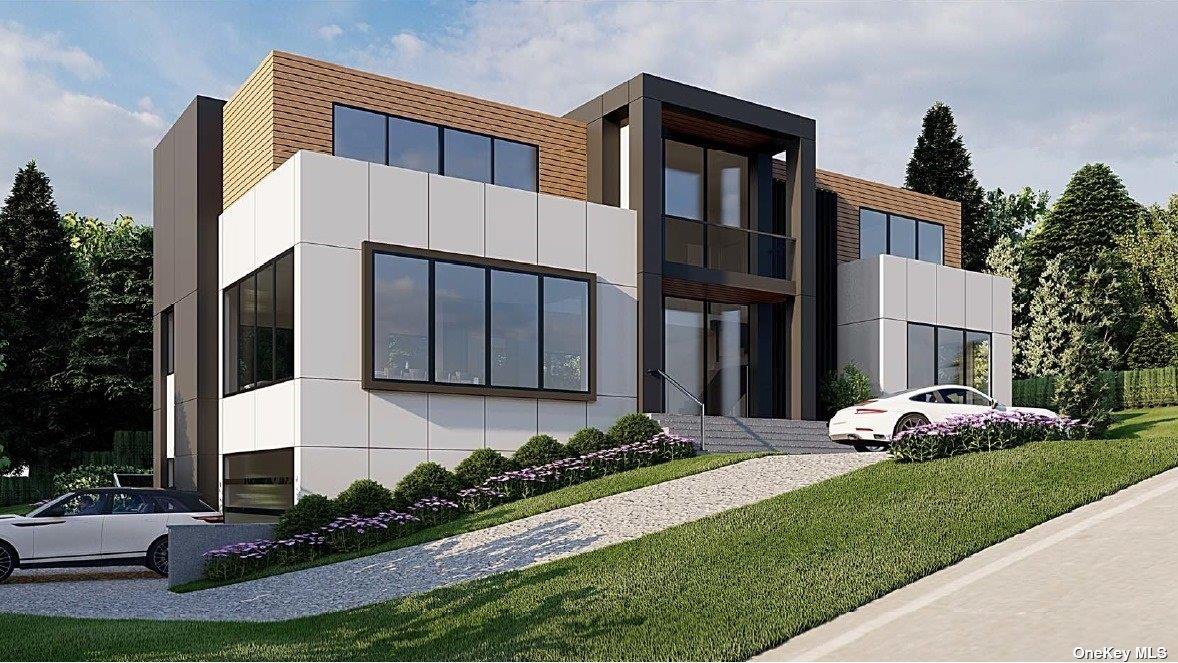 2025 New Modern Custom Design home perfectly situated on a Southern facing .41 of an acre. Whether you are inside enjoying the expansive open floor plan of this newly built home or outside entertaining on the beautifully landscaped grounds you will not be disappointed by the spectacular views of the bay and ocean from sunrise to sunset. Entering the home there is a wonderful foyer with cathedral ceilings. The bright sun filled kitchen is any chef's dream and is equipped with top-of-the-line appliances and marble countertops. Complementing the kitchen is the formal dining room with the double facing elongated fireplace. The well positioned living room is open to the kitchen. Each of the 5/6 bedrooms are spacious with walk in closets and bathrooms. The primary suite is well appointed and offers a covered balcony that overlooks the magnificent property with water views. Walk out finished lower level where the recreation room is and invites you outdoors to enjoy the G 20x40 pool spa, Additional information: Cooling:SEER Rating 12+