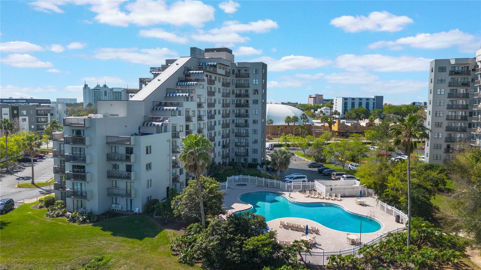 Under contract-accepting backup offers. Prime Location Near Universal Studios and the New Epic Universe Theme Park! Welcome to the Enclave at Orlando Resort, where this updated, fully furnished first-floor studio with pool views is ready for its next owner. Thoughtfully upgraded with stylish new furniture, fresh paint, and a completely remodeled bathroom, this turn-key condo is perfect for immediate use as a short-term rental or vacation retreat. Just minutes from International Drive, SeaWorld, the Convention Center, and a quick 20-minute drive to Disney, this resort places you at the center of Orlando’s top attractions. Guests enjoy premium amenities including both indoor and outdoor pools, a fitness center, and on-site conveniences that make every stay memorable. Whether you prefer to self-manage on Airbnb/VRBO or use it as a vacation home, this property offers outstanding flexibility and strong earning potential. With Orlando’s booming short-term rental market and Epic Universe set to attract millions of new visitors, now is the time to secure your stake in one of the city’s most dynamic investment hotspots. Don’t wait—schedule your private or virtual showing today!