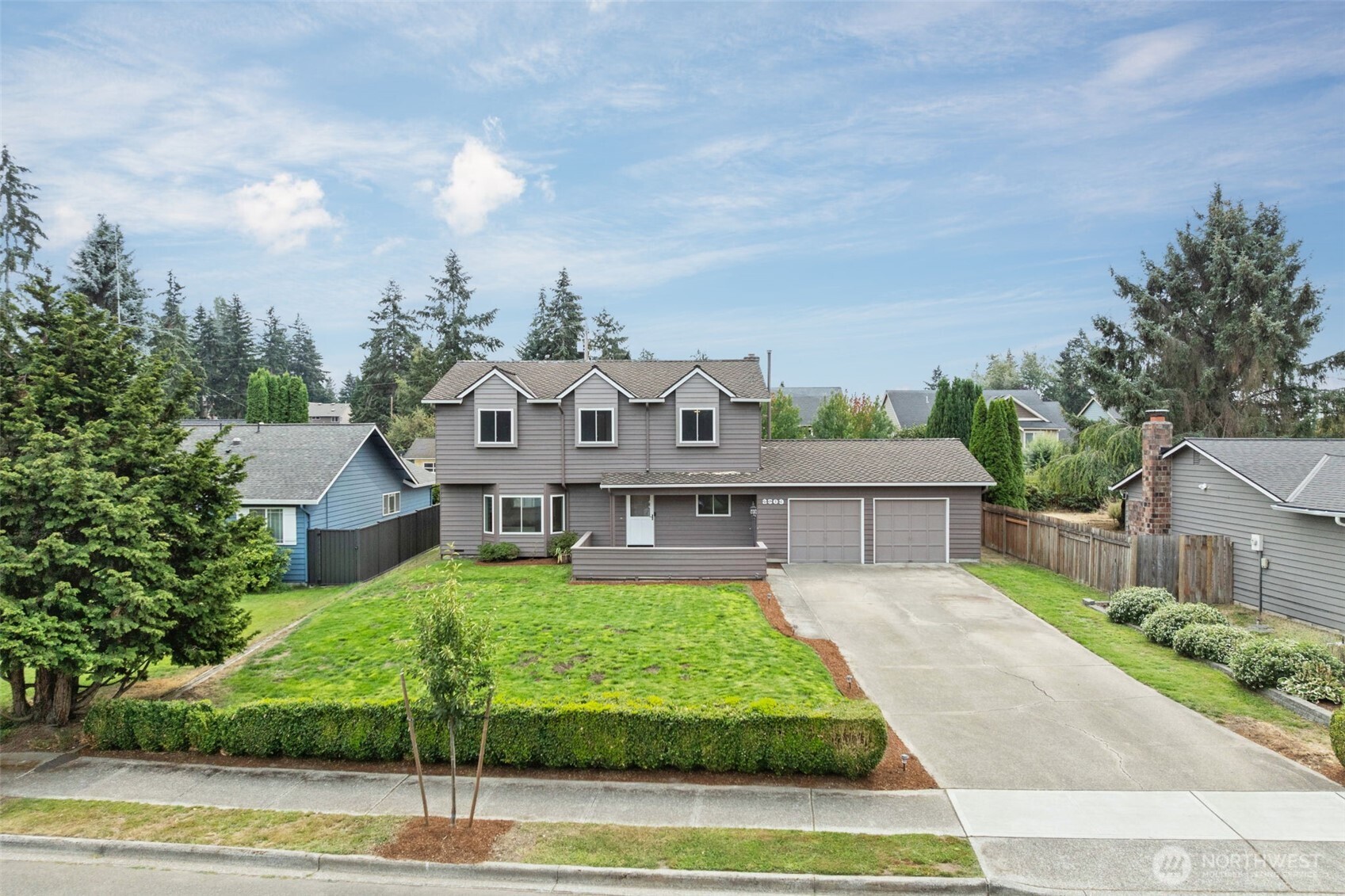 Thoughtfully Updated one owner home~    There’s something special about a home that has been loved and cared for by the same owner since 1983—and this one is ready for its next chapter! Offering approximately 2,100 sq. ft., this spacious 2-story features 4 bedrooms, including three generously sized bedrooms, the biggest I've seen in a LONG time, and a versatile 4th bedroom connected to the primary suite—ideal as a nursery, private office, sitting room or flex space.    And the location is hard to beat! Enjoy quick access to I-405, with Newcastle and Bellevue close by and Sea-Tac Airport approximately 20 minutes away. It’s a wonderfully convenient home base for commuting, traveling, dining, shopping and enjoying everything the Eastside and what Renton Highlands has to offer.    Many of the important updates have already been completed, including a 40+ year composition roof and white vinyl perimeter-grid windows with transferable warranty and a brand-new gas furnace. Inside you’ll find new carpeting downstairs and up the stairs, new quartz counters in the kitchen and upstairs bathrooms, new LVP flooring in the kitchen and an updated primary ¾ bath.    Set on a very level lot with a big front yard and backyard shed, there’s plenty of room to enjoy both inside and out. There is possible room for an ADU with street parking. One owner. Decades of care. Thoughtful updates. An incredibly convenient location. And now, an opportunity for someone new to call it home.    Come see!