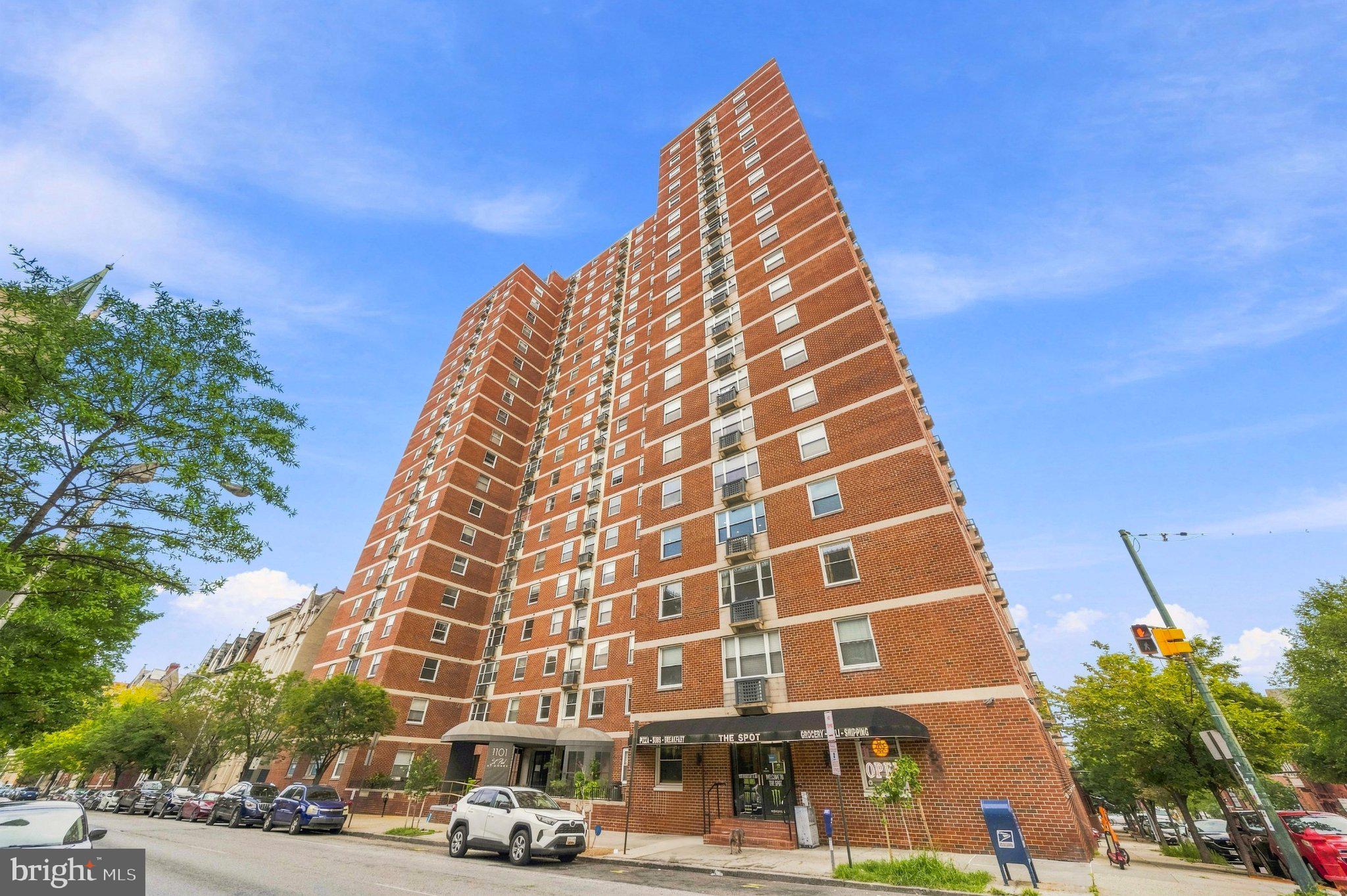 Enjoy city living at St. Paul at Chase Condominiums in Baltimore’s Mount Vernon neighborhood! This 1-bedroom, 1-bath residence features hardwood floors, stainless steel appliances, granite countertops, and a renovated bath. The secure building offers a welcoming lobby, 24-hour concierge, parking garage, and convenient on-site store. Ideally located near Penn Station, museums, hospitals, shops, and dining, this home offers an excellent blend of comfort, convenience, and urban lifestyle. Enjoy easy access to the best of Mount Vernon and downtown Baltimore.