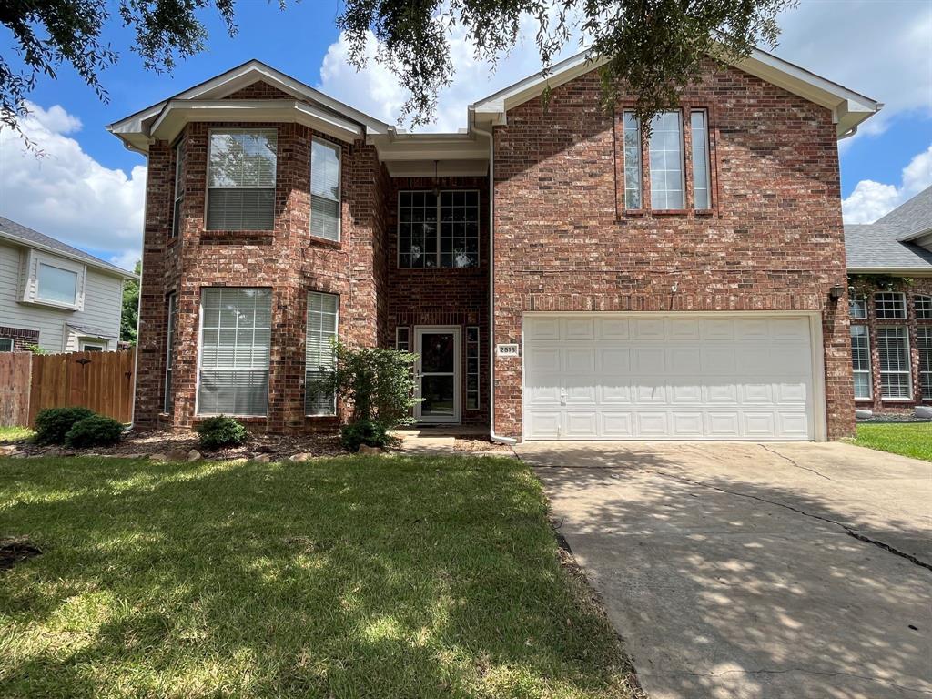Prime Location in the Heart of Flower Mound. Nestled in one of Flower Mound’s most sought-after areas, this spacious 4-bedroom, 2.5 bath home with office offers convenient access to top-rated schools, shopping, dining, parks, and more. The kitchen features ample cabinet storage and generous counter space—perfect for entertaining or accommodating additional appliances. All bedrooms are located upstairs, including a versatile office that could easily serve as a fifth bedroom. The large primary suite offers a walk-in closet and an expansive ensuite bath with double vanities and plenty of counter space. Secondary bedrooms are well-sized, and a small upstairs loft offers bonus space for reading, work, or play. Enjoy your own private saltwater pool, recently resurfaced in Spring 2025, complete with a security fence for peace of mind. Recent improvements over the past five years include a new roof, HVAC unit, exterior paint, fencing, and updated decorative lighting. Durable luxury vinyl plank flooring runs throughout the downstairs, while upstairs carpeting is ready for replacement—offering the perfect opportunity to add your own touch. This well-maintained home has strong bones and is priced to reflect its original finishes. A solid choice for buyers looking to personalize and remodel a home in a prime community.