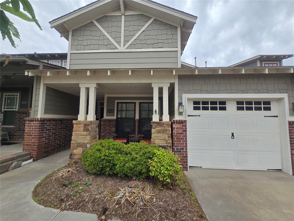 Nestled in the gated Porches at Arbor Creek, this one-story bungalow townhome offers the perfect blend of style, convenience, and carefree living. With 2 bedrooms, 2 full baths, and 1,401 sq ft of thoughtfully designed space, it’s ideal for anyone wanting a lock-and-leave lifestyle. Open concept living that flows seamlessly from the living room with a cozy gas log fireplace into the kitchen and dining area. Kitchen features a center island, breakfast bar, ample cabinetry, and work space. Primary suite includes walk-in closet and en suite bath. Storm Shelter. One-car garage + driveway, with concrete parking