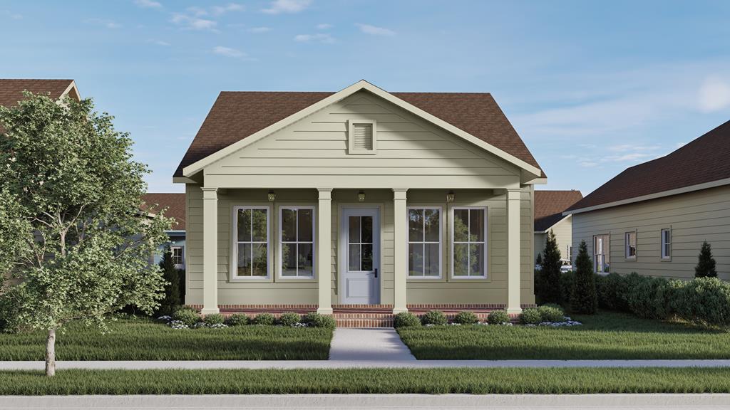 This charming new construction cottage is ideally located in the desirable Cassidy Farm subdivision, directly across from Cassidy Park, which is currently undergoing renovation. The park is being transformed to include an 18-hole disc golf course, walking sidewalks, a fishing dock, and more—offering a unique lifestyle opportunity right outside your front door.    This thoughtfully designed 3-bedroom, 2-bath home features 10-foot ceilings throughout, with elevated 11-foot tray ceilings in both the primary suite and main living area, creating an open and airy feel.    All finishes have been professionally curated and pre-selected by an interior designer, delivering a cohesive, high-quality, and timeless design throughout the home.    The spacious primary suite features a large bedroom with tray ceilings and flows seamlessly into a well-appointed bathroom with double vanities, a luxury shower with a built-in shampoo holder, and a walk-in closet with custom wood shelving. The closet connects directly to the laundry room, creating a highly functional and convenient layout.    The home features durable LVP flooring throughout, combining style with low-maintenance living. The kitchen is designed with quality in mind, featuring soft-close cabinetry, quartz countertops, and stainless steel appliances.    The exterior showcases durable Hardie board siding complemented by a brick skirt, architectural shingles, and a welcoming front porch finished with brick pavers—creating timeless curb appeal with a classic Southern touch.    The builder will perform a blower door test to help reduce air leakage, improving overall comfort and energy efficiency.    Additional features include a gas tankless water heater, providing energy efficiency and on-demand hot water.    Important: All materials and finishes have been pre-selected and purchased. The home is being sold with these selections in place.    Seller is a licensed real estate broker in the State of Georgia, license #340473.