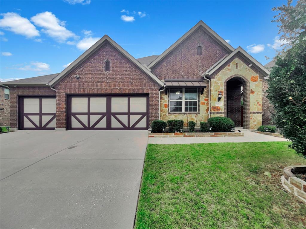 Welcome to 6004 Chatham Drive, located in the sought-after Robinson Ridge community within Prosper ISD! Built in 2016, this beautiful 3-bedroom, rare 2.5-bath home offers an inviting open floor plan perfect for entertaining and everyday living. The spacious living area features a cozy fireplace and flows seamlessly into the modern kitchen and dining space. Each bedroom offers comfort and privacy, with plenty of natural light throughout. Enjoy outdoor living in the large backyard—ideal for gatherings, play, or future pool plans. Conveniently located just around the corner from John Baker Elementary School and near great shopping and popular restaurants. This home combines comfort, style, and location all within a fabulous community that includes great amenities such as a pool, splashpad, pickleball courts, walking paths, and more!