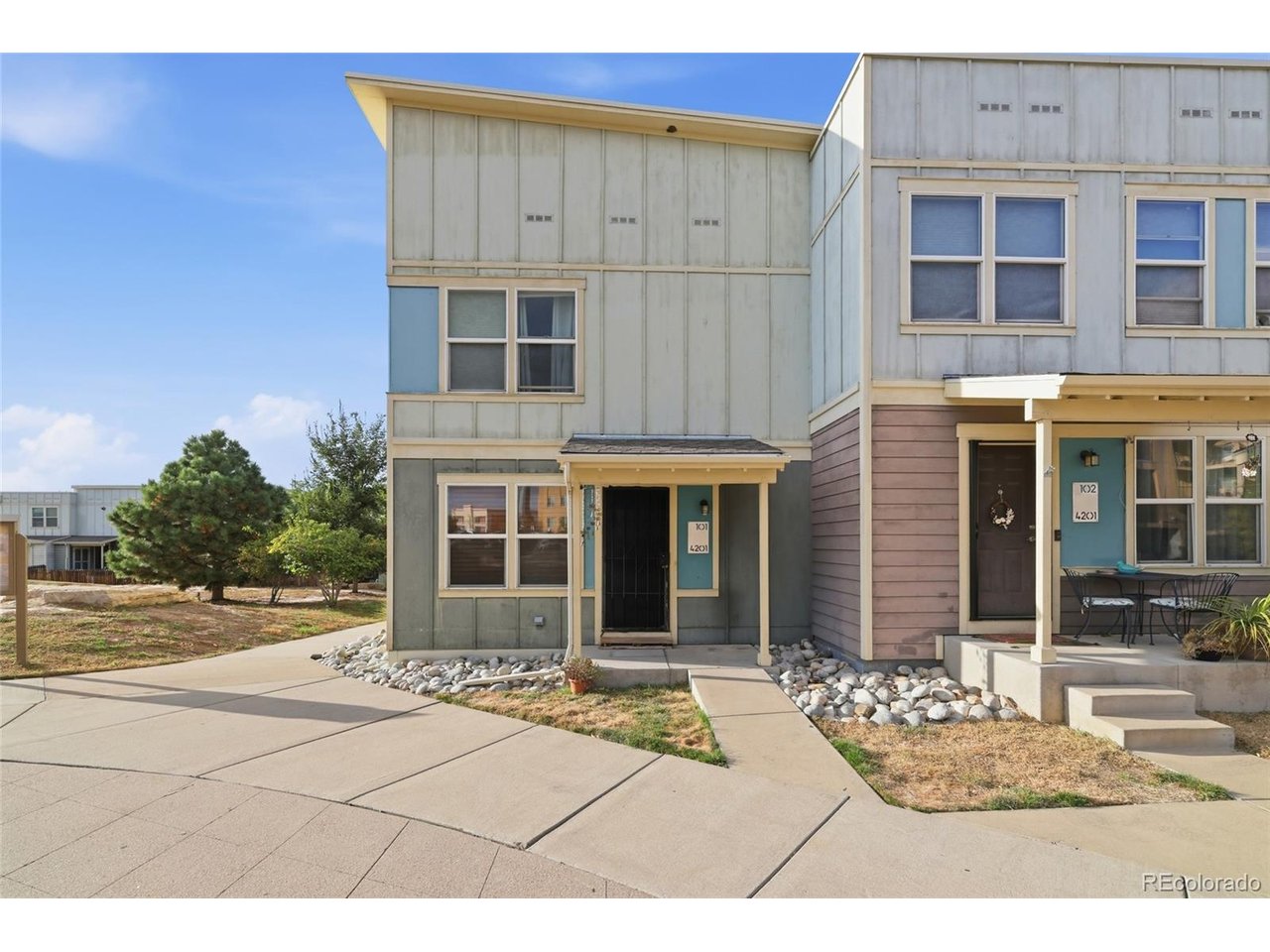 This property is subject to long-term affordability covenants and may not be sold to investors. Any purchase contract will be contingent on Habitat for Humanity of Metro Denver, Inc.'s approval of the Buyer and their ability to meet the income requirementsevidenced by delivery of an Affordability Certificate. An Eligible Buyer's household income shall be less than 120% of the Denver Metro AMI (Area Median Income). At 120% AMI as of 2026, Eligibility is determined by MAXIMUM annual income household size: 1 person $111,700, 2 people $134,500,3 people $151,300, 4 people $168,100, 5 people $181,550, 6 people $195,000. A list of required income verification documents is available upon requestWelcome to this spacious 4-bedroom, 2-full-bath end-unit home offering 1,480 square feet of comfortable living space! The thoughtfully designed layout includes a convenient main-level bedroom, providing flexibility for guests, a home office, or additional living needs. Enjoy the comfort of installed air conditioning and the efficiency of a tankless water heater. Step outside to your private enclosed patio, featuring an expanded concrete area perfect for relaxing, entertaining, or simply enjoying the outdoors. Additional highlights include a private storage area and two assigned parking spaces. Situated near a greenbelt, this home offers access to outdoor space while being conveniently located near an abundance of shopping, restaurants, and everyday amenities. With easy access to I-76, I-225, and I-270, commuting and getting around the Denver metro area is a breeze. Enjoy the perfect combination of space, comfort, and convenience. Don't miss the opportunity to make this wonderful home yours!