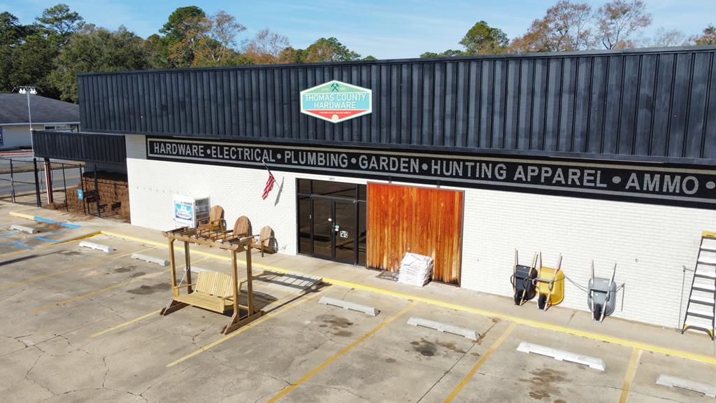 Introducing 1401 E. Jackson St., Thomasville, GA - an outstanding commercial property opportunity! This spacious 10,000 square foot building is now available, and ready for your business to take up residency. Located on a corner lot, it features a convenient rear roll-up door, a spacious showroom,  a covered outdoor area, front and rear parking lots, and excellent street visibility, this property holds tremendous potential for your next venture.Don't miss out on this prime investment in a thriving area! Check out our virtual walkthrough here: https://my.matterport.com/show/?m=SqyJAACi1gk