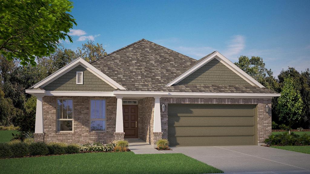 New and now selling! D.R. Horton America's Builder since 2002 is now selling in the new master planned community Treeline in Justin and Northwest ISD! Single Story Basswood 4-2-2 Elevation A, with an estimated Summer completion. Open Concept Floorplan, Modern Kitchen Design with abundant cabinetry, Quartz countertops, tiled backsplash, built-in Stainless-Steel appliances, Gas cooktop, Large Island & walk-in Pantry. Spacious Living, Primary Bedroom with dual sinks, garden tub, separate walk-in shower, and walk-in Closet. Designer Package including Tiled Entry, Hallways & Wet areas plus America's Smart Home Technology. Quartz topped vanities in full baths. Covered back Patio, Landscape package with full sod and sprinkler system, privacy fencing, partial guttering, tankless water heater.  Located just off FM 156 and 407 in Justin, this community is within easy reach of major highways, making commuting a breeze. The resort-style pool, The Treehouse Hideaway, pickleball courts, an amenity center, an amphitheater, and a food truck park will soon be available for residents to enjoy.