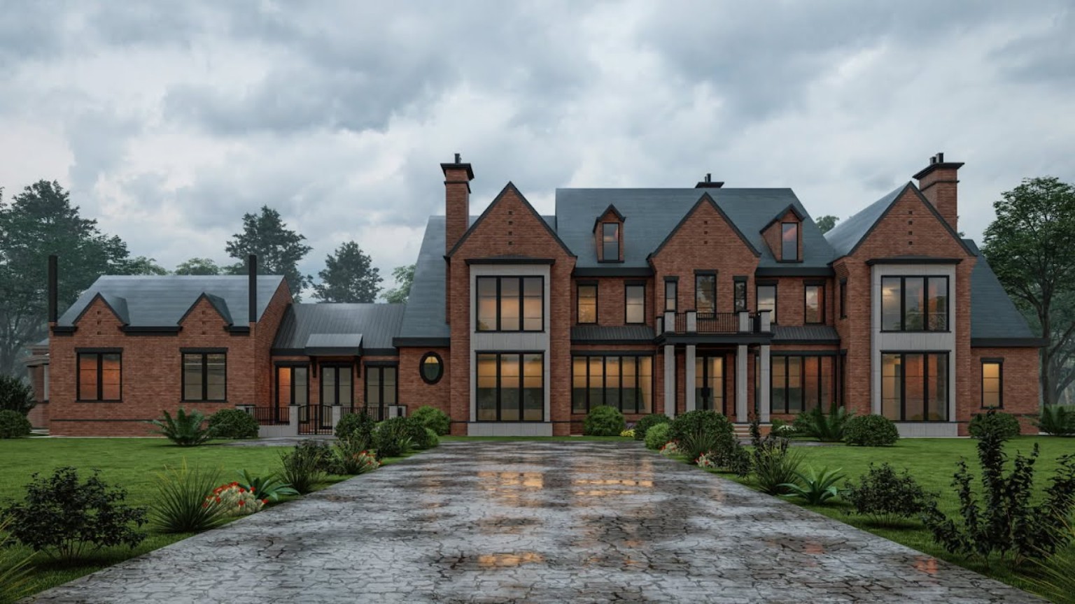 To be built behind a private gated entrance on approximately 2.5 acres, this custom estate is planned to offer approximately 11,576 square feet of thoughtfully designed living space with privacy, flexibility, and room to entertain.The proposed floor plan includes six en suite bedrooms, six full baths, and additional powder rooms. A main-level primary suite is planned within a private wing and will feature high ceilings, a fireplace, large windows overlooking the property, a spacious bath with soaking tub and multi-head steam shower, dual vanities, and generous walk-in closets.The kitchen is designed with an oversized island, premium appliances, a butler’s pantry, and additional prep space. Open living and dining areas are planned to connect easily to the outdoor spaces through retractable glass doors.Additional planned features include a home theater, climate-controlled wine cellar, elevator, smart home technology, and a custom garage designed to accommodate a car lift system.The outdoor design is planned to include a pool and spa, sunken lounge with fire feature, covered outdoor living areas, and a fully equipped outdoor kitchen.This is a proposed custom build. Final plans, finishes, features, square footage, and pricing are subject to change based on buyer selections, builder specifications, site conditions, and final approvals.