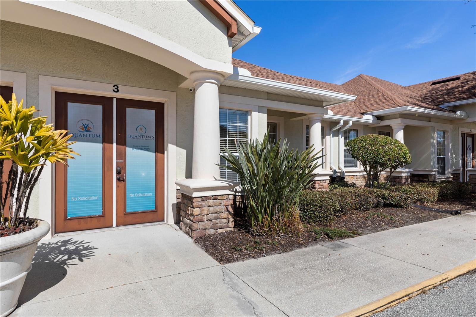 Office condo space for sale in Westpointe Plaza, located at 4873 in Palm Coast. Currently owner-occupied and used for business operations, this unit will be vacated prior to closing, providing a seamless transition for a new owner or tenant. Offering a functional and flexible layout, this space features four private offices, a welcoming reception area, and a dedicated greeting space for clients. One of the offices can easily be transformed into a conference room, making it perfect for collaborative meetings or presentations. This well-maintained commercial space is ideal for investors seeking immediate leasing potential or owner-operators looking to own their workspace and build long-term equity. Suitable for professional, medical, retail, or service-based businesses, with excellent visibility and convenient access for clients and staff. Positioned in an established commercial corridor with strong surrounding businesses and traffic flow, this property offers solid income potential, flexibility of use, and long-term value. An excellent opportunity for business owners and investors alike in a growing market.