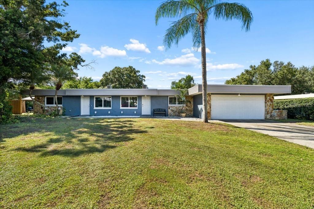 NEWLY RENOVATED WATERFRONT DUPLEX ON AN OVERSIZED LOT!A rare waterfront opportunity in Largo featuring two renovated units, a spacious two-car garage, newer roof, impact-rated windows and doors, and an oversized lot in a non-flood zone!Discover a truly unique property in the heart of the Clearwater/Largo area! This beautifully renovated waterfront duplex offers an exceptional combination of modern updates, versatile living options, and outdoor space rarely found in Pinellas County.The property features two move-in-ready units, each offering 2 bedrooms and 1 bathroom, with a bonus room that provides the potential to create a third bedroom in each unit. Both units feature updated interiors and modern finishes, making this property an attractive opportunity for investors, owner-occupants, or multigenerational households.Enjoy added peace of mind with a newer roof and impact-rated windows and doors, along with the convenience and functionality of a full-size two-car garage.WATERFRONT LIVING, EXTRAORDINARY SPACE & PARKINGSet on a generously oversized waterfront lot, this property offers a combination of land, water access, and parking that is increasingly difficult to find in Pinellas County. The expansive yard provides room to relax, entertain, and enjoy the waterfront setting, while the abundant parking accommodates boats, trailers, multiple vehicles, and recreational equipment. The lake offers a wide variety of freshwater fish spices, such as bass, bluegill, Mayan cichlid, gars and friendly turtles. Whether you envision fishing from the waterfront, kayaking, hosting outdoor gatherings, or simply enjoying the extra space, this property offers a lifestyle that extends well beyond the walls of the home.EXCEPTIONAL INVESTMENT POTENTIALWith two separate living units and flexible floor plans, the possibilities are extensive. Live in one unit while renting the other, accommodate extended family, explore the property's potential as a long-term rental, or Short-term or vacation-rental in one most Airbnb cities in Florida. PRIME CLEARWATER/LARGO LOCATIONConveniently located just off East Bay Drive, the property is one block from retail shopping, grocery stores, restaurants, and everyday conveniences.4.3 miles to St. Pete–Clearwater International Airport, 15 miles to Downtown St. Petersburg and only 6 miles to the nearest beach. Schedule your private showing today and discover everything this exceptional Largo duplex has to offer!