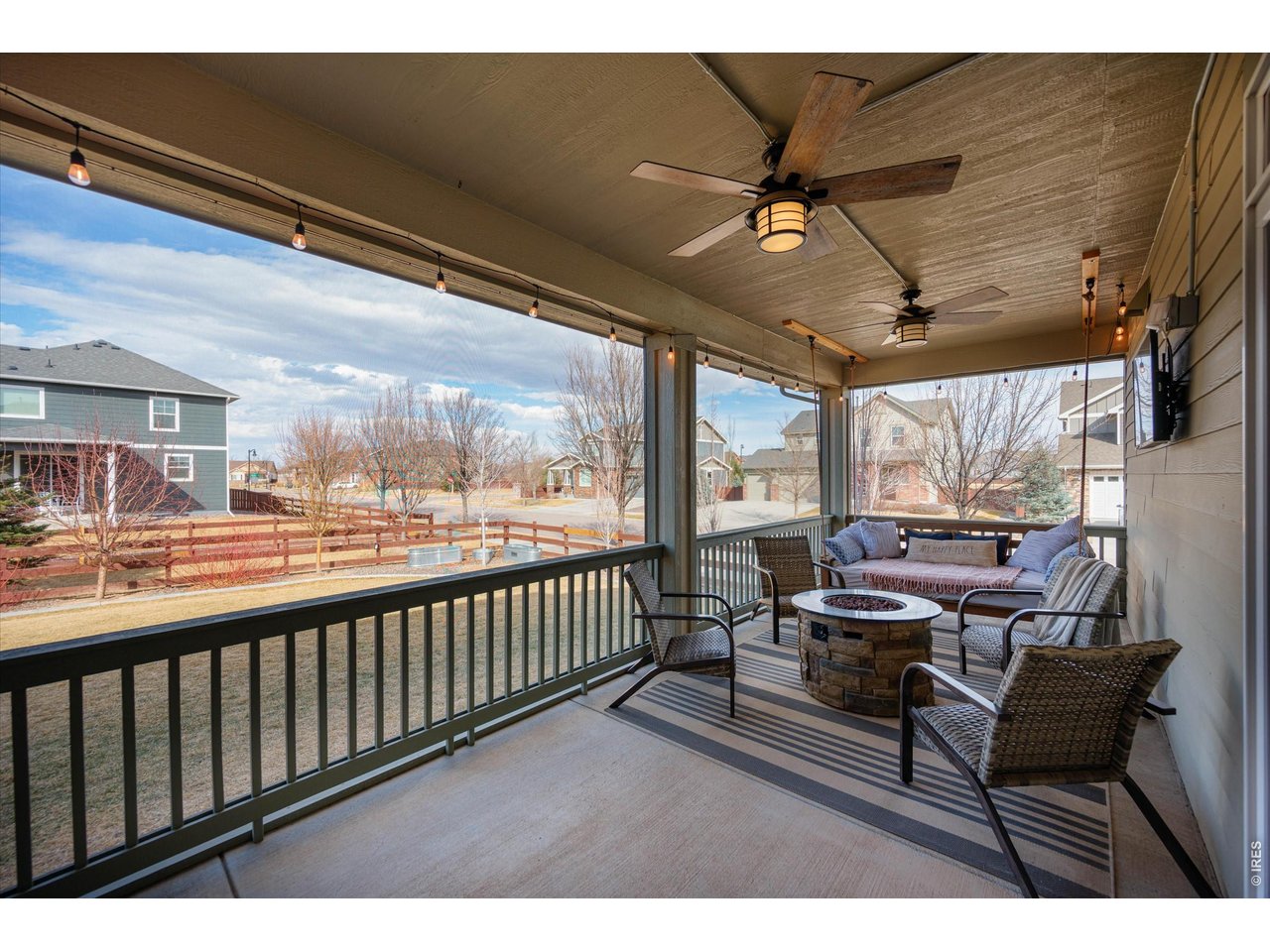 Rarely does a Timnath Ranch home offer this level of thoughtful upgrades and versatile living spaces. This spacious up-to-7 bedroom, 5 bath home offers exceptional features including a stylishly finished basement with guest quarters, wet bar, recreation space, gym (or 7th bedroom) and sauna, along with inviting outdoor living spaces featuring a screened-in back porch, extended patio with pergola, and beautifully landscaped backyard.The main floor is designed for both everyday living and entertaining with a chef's kitchen complete with butler's pantry and breakfast bar, a dramatic two-story living room filled with natural light, dedicated office near the entry, and a main-floor bedroom and full bath ideal for guests or multi-generational living.The spacious primary suite offers a cozy retreat with its own sitting room and fireplace, creating the perfect place to unwind at the end of the day.Additional highlights include owned solar panels to be paid off at closing and a pre-listing inspection already completed for added buyer confidence, plus many more thoughtful features throughout the home.Located in the community-focused Timnath Ranch neighborhood, residents enjoy outstanding amenities including a neighborhood park with pickleball, tennis and basketball courts, playgrounds and pavilions, along with a resort-style pool with water slides and clubhouse featuring a community room, fitness center, and fire pit gathering area.Be sure to check out the video tour and special features sheet to fully experience everything this exceptional home has to offer.