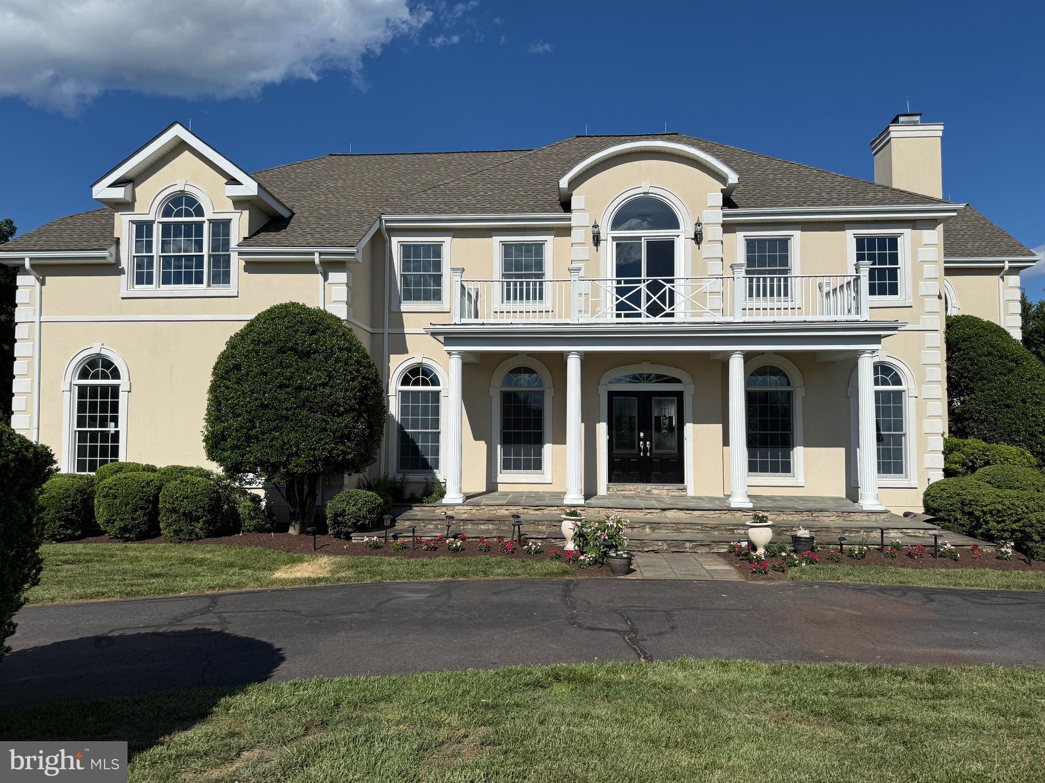 WELCOME TO THIS STUNNING, COMPLETELY RENOVATED ESTATE NESTLED ON 10  ACRES IN PURCELLVILLE!  OFFERING FIVE  SPACIOUS BEDROOMS, A  STUDY, PLAYROOM, OR OPEN OFFICE ON THE UPPER LEVEL, COULD BE CONVERTED INTO A 5 TH BEDROOM TOO!  COMBINES LUXURY, COMFORT, AND TRANQUILITY LESS THAN 2 MILES FROM TOWN.  THE HOME HAS BEEN THOUGHTFULLY UPDATED THROUGHOUT WITH A DESIGNER KITCHEN, BEAUTIFULLY RENOVATED BATHROOMS, NEW HARDWOOD FLOORING ON THE MAIN AND UPPER LEVEL HALL, AND PRIMARY BEDROOM, ALL NEW CARPET IN ALL 5 BEDROOMS, AND HIGH-END FINISHES AT EVERY TURN.  A  SPECTACULAR OVERSIZED SUNROOM ON THE MAIN LEVEL, OVERLOOKS THE POOL AND SURROUNDING GROUNDS, PROVIDING THE PERFECT SPACE TO RELAX, ENTERTAIN, AND ENJOY THE SCENIC VIEWS YEAR-ROUND.  SEPARATE OFFICE/DEN ON MAIN LEVEL, FAMILY RM OFF KITCHEN, WINDOWS GALORE PROVIDING PLENTY OF LIGHT-FILLED ROOMS.  FULLY FINISHED WALKOUT BASEMENT OFFERS ABUNDANT LIVING SPACE, INCLUDING A DEDICATED MAN CAVE. 2 CAR GARAGE, ELEGANT CIRCULAR DRIVEWAY,  THIS PROPERTY D ELIVERS THE BEST OF BOTH WORLDS.  AMPLE ACREAGE AND FLEXABLE SPACE, THERE IS ALSO POTENTIAL TO CREATE AN IN-LAW-SUITE CALL LISTER FOR DETAILS.